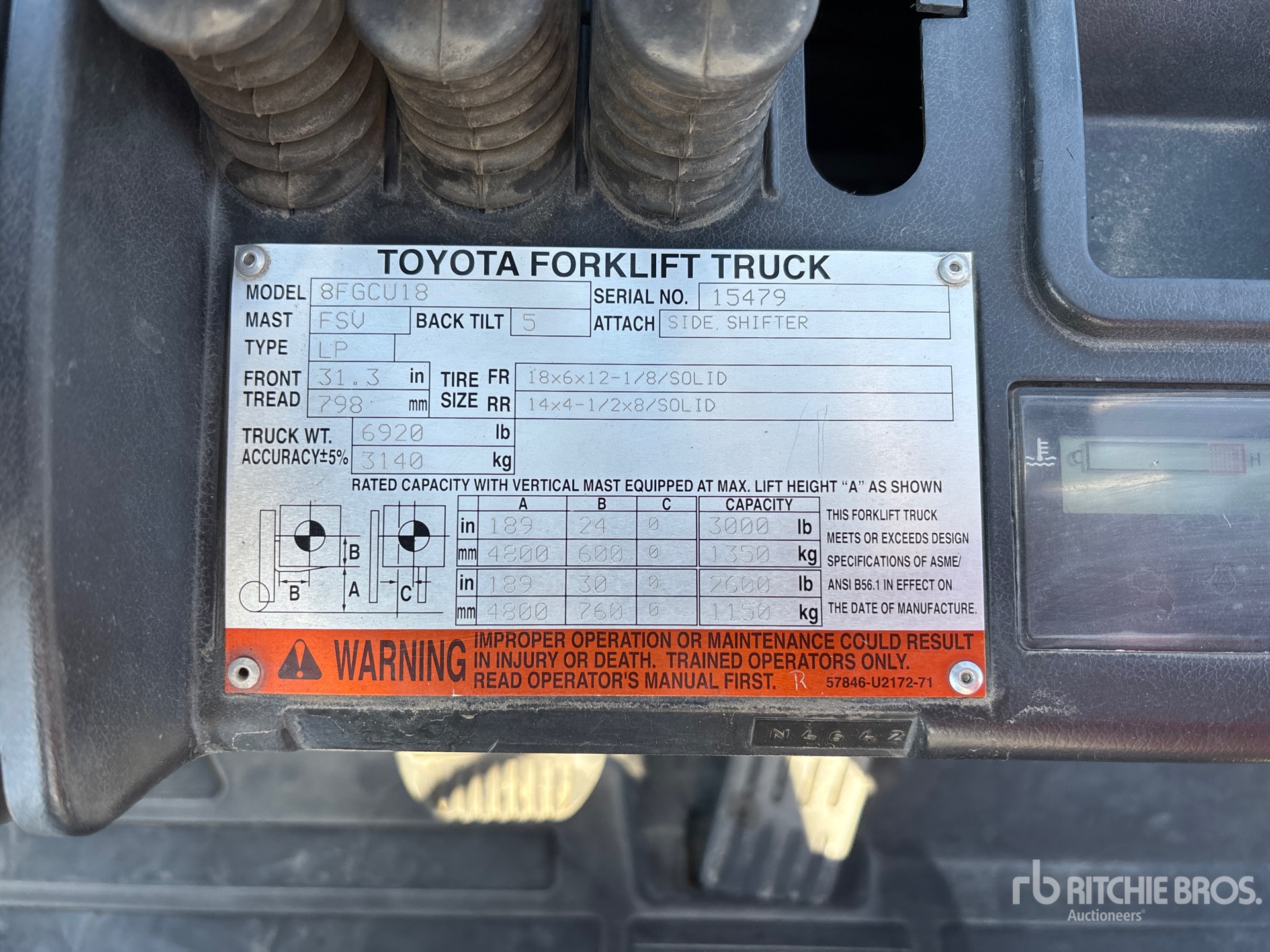 General Appearance with Seriennummer / FIN