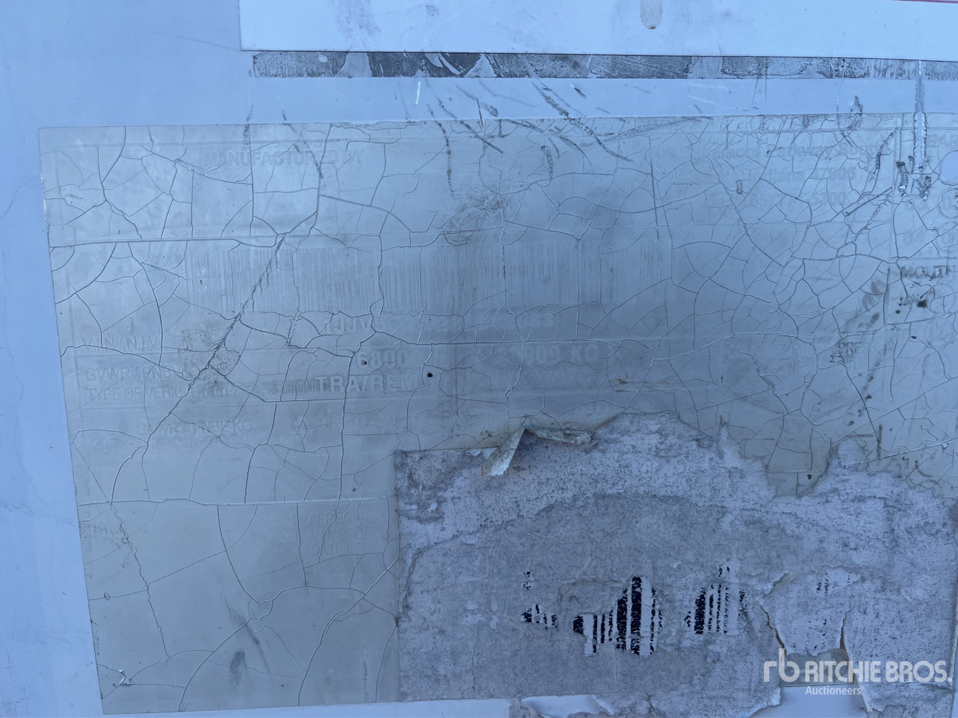 General Appearance with Numero seriale/numero d’identificazione del veicolo (VIN)