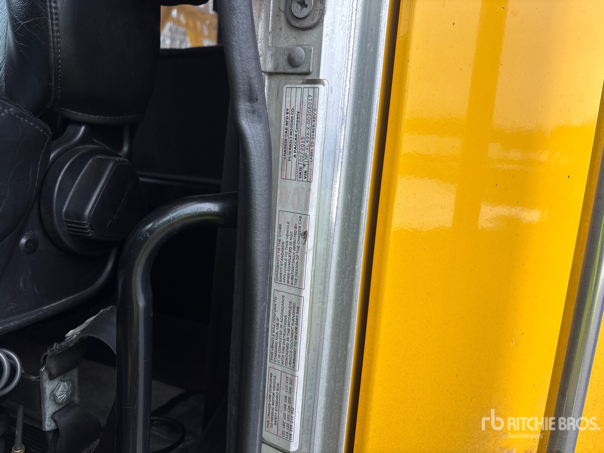 General Appearance with N.º de serie/VIN