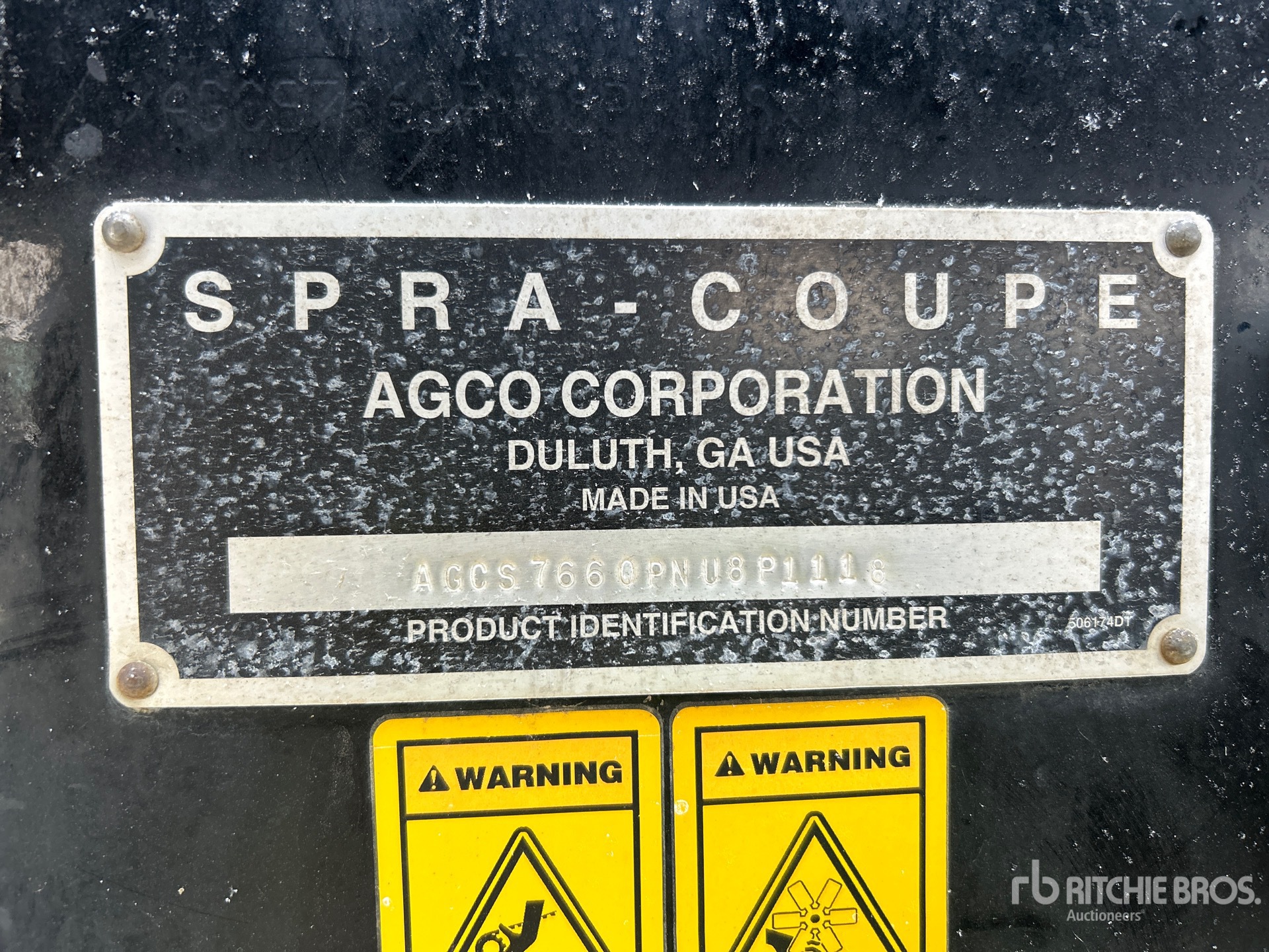 General Appearance with N.º de serie/VIN