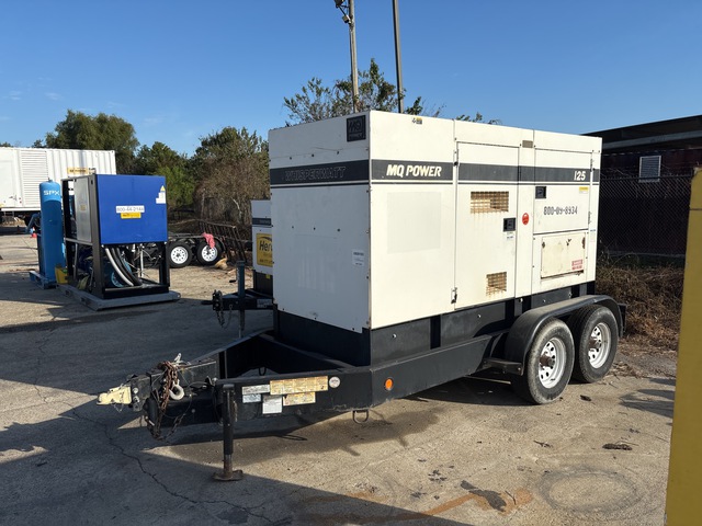 2016 Multiquip DCA-125SSIU4F 100 kW Mobile Generator Set 2016 Multiquip DCA-125SSIU4F 100 kW Mobile Generator Set
