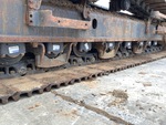 Undercarriage with Left Track Rollers