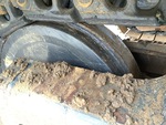 Undercarriage with Left Idler