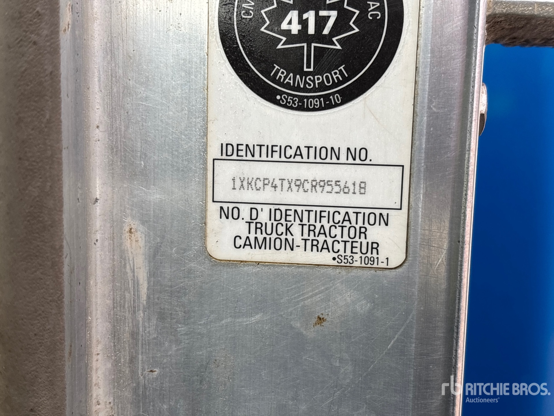 General Appearance with N.º de serie/VIN