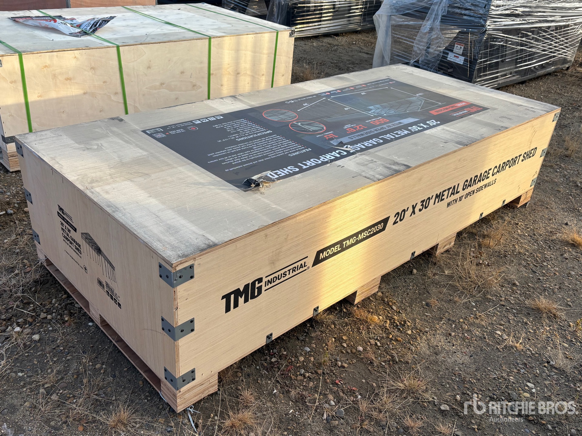 General Appearance with Picture, Left Rear Corner