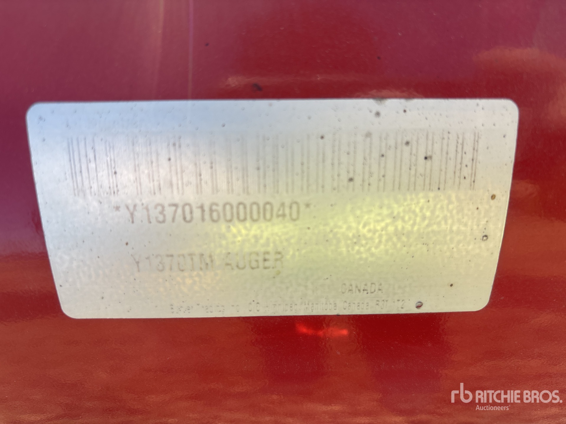 General Appearance with N.º de serie/VIN