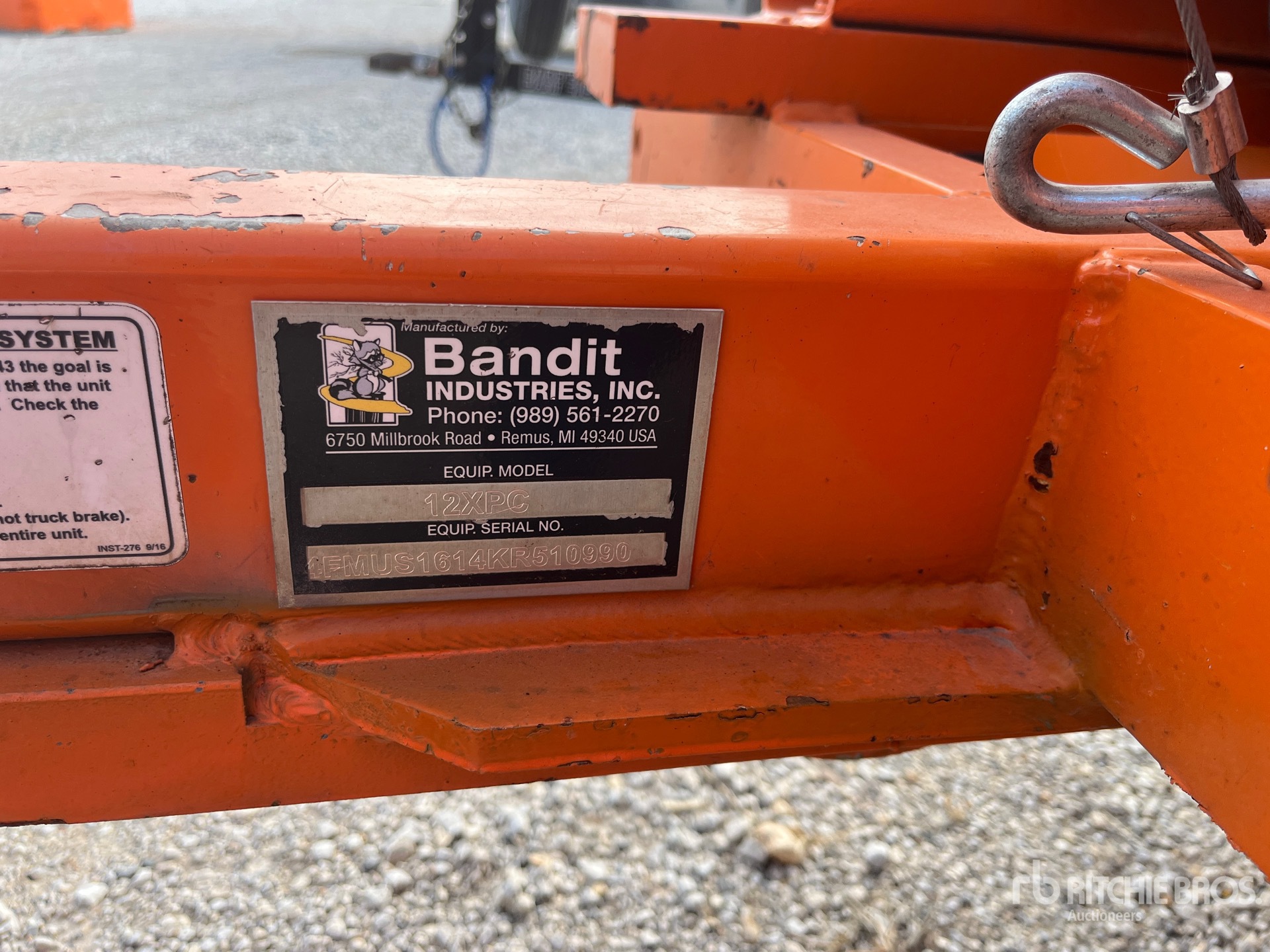 General Appearance with N.º de serie/VIN