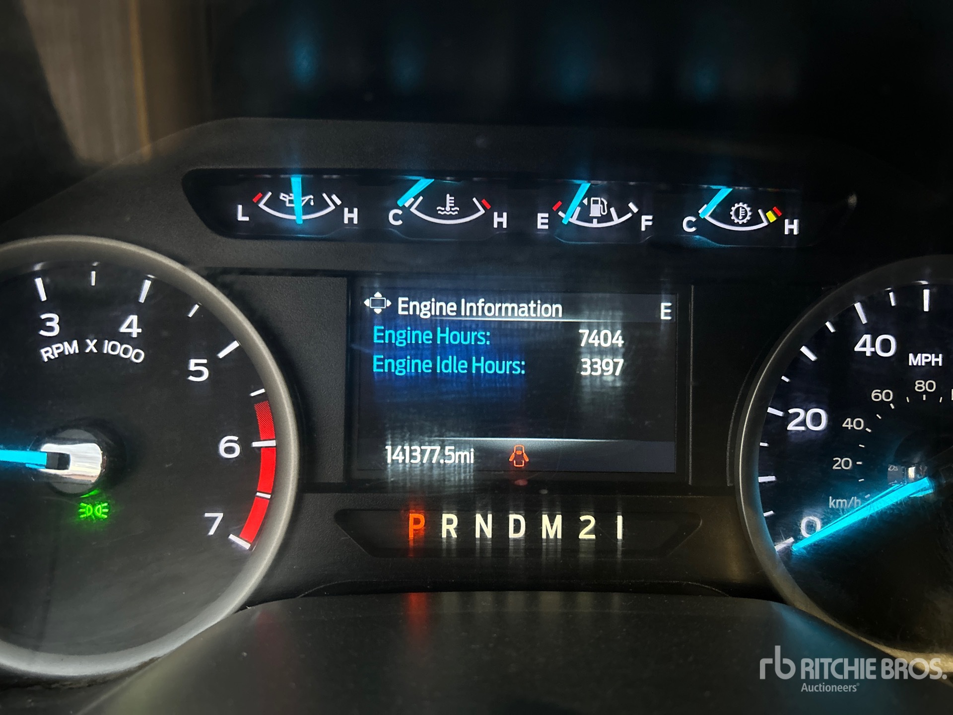 General Appearance with Hour Meter / Odometer