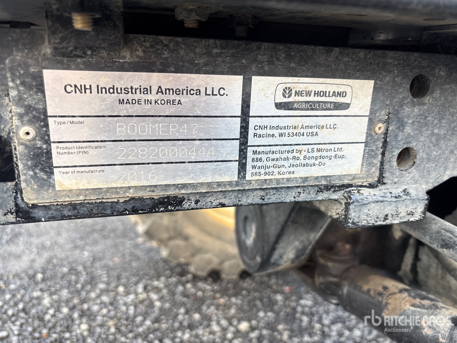 General Appearance with Numero seriale/numero d’identificazione del veicolo (VIN)