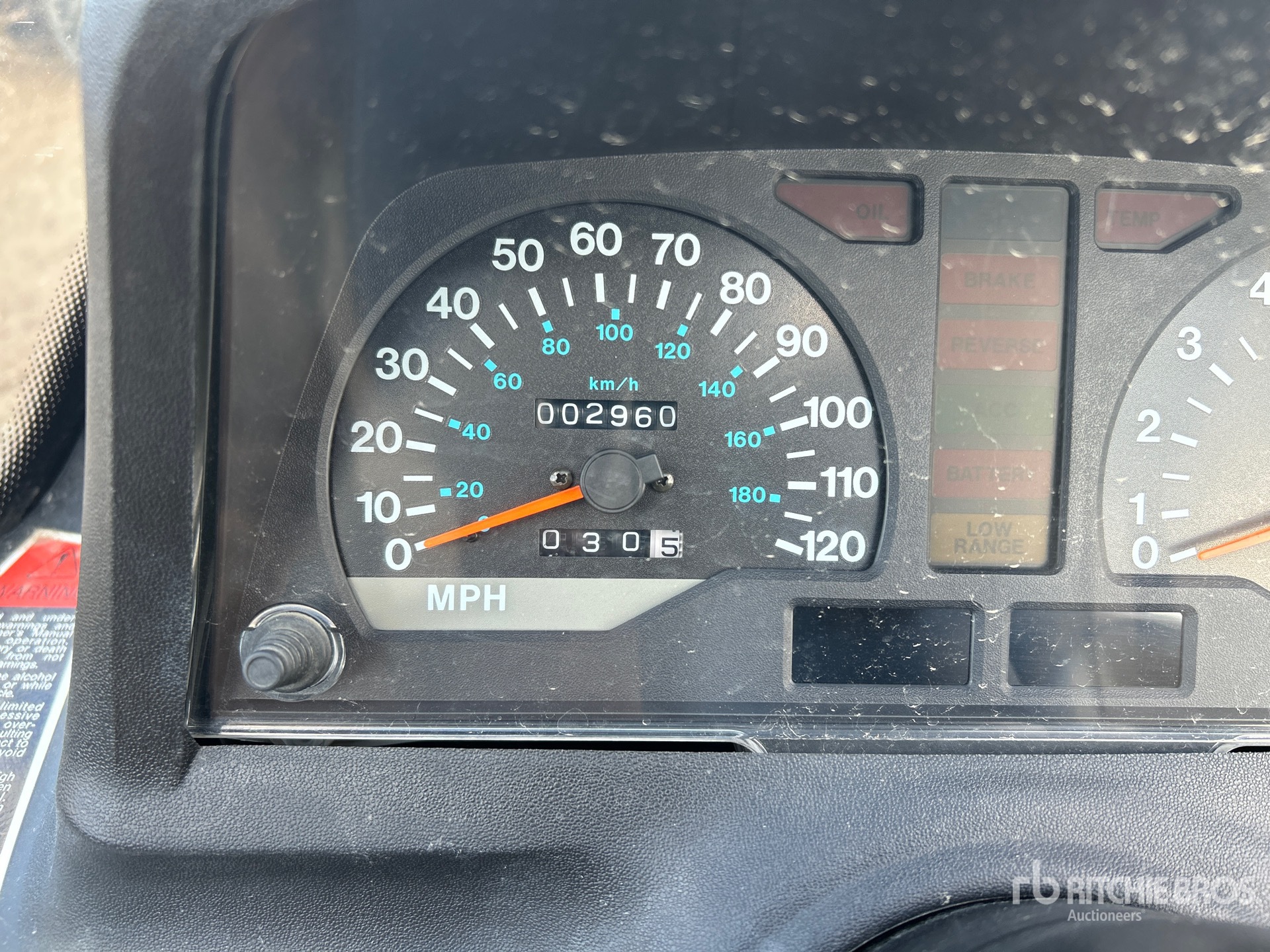 General Appearance with Hour Meter / Odometer