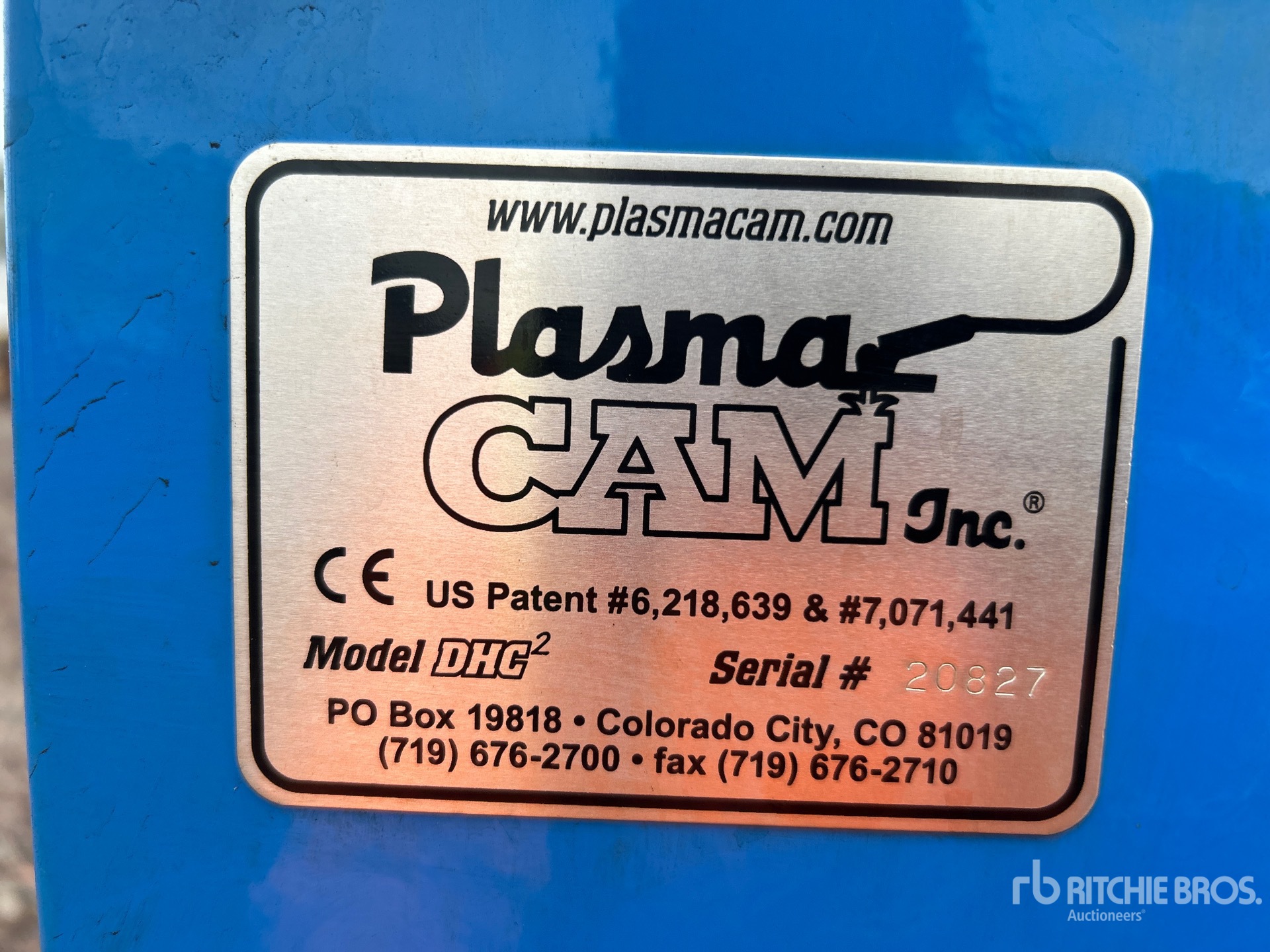 General Appearance with N.º de serie/VIN