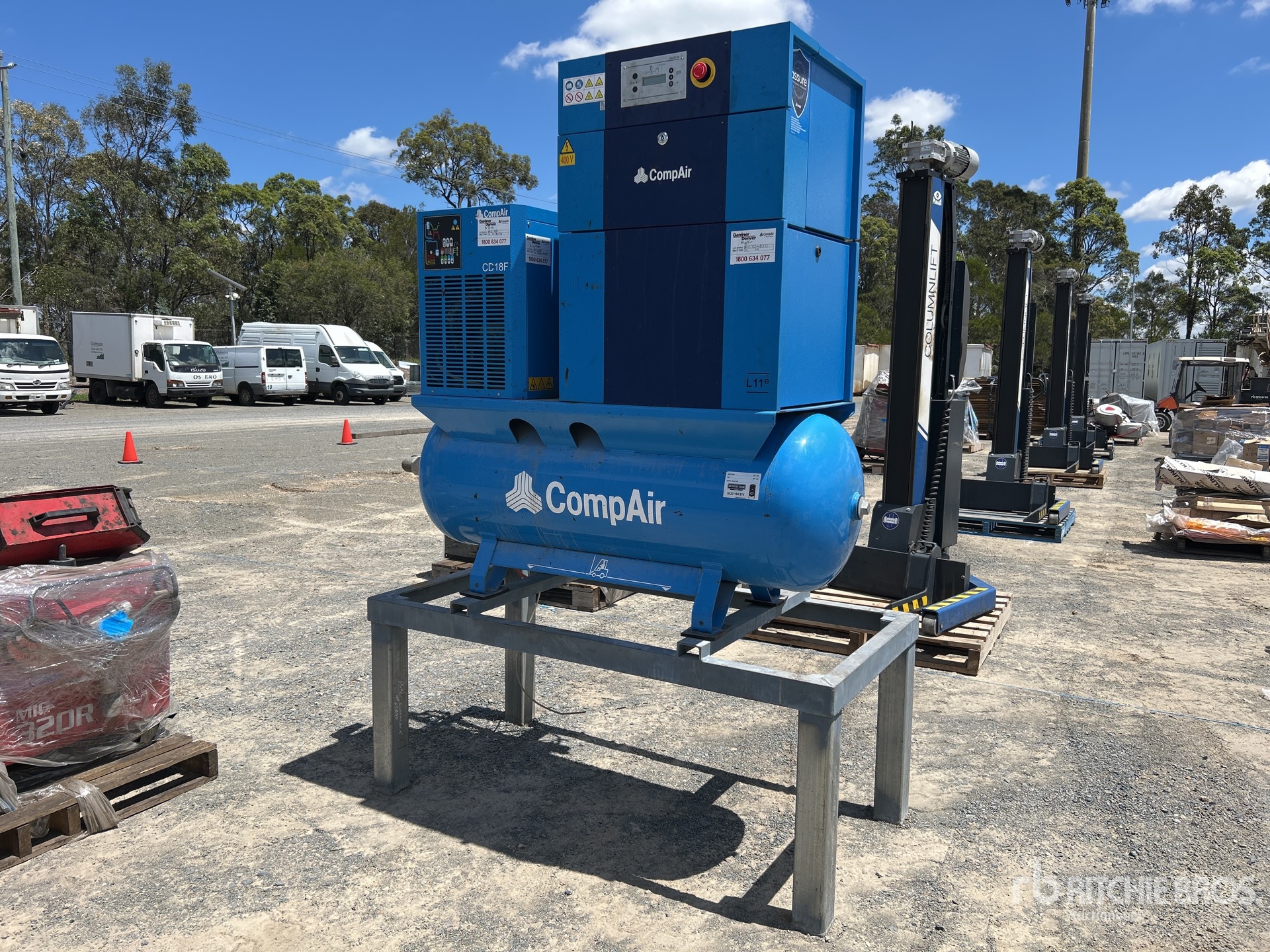 General Appearance with Picture, Left Front Corner