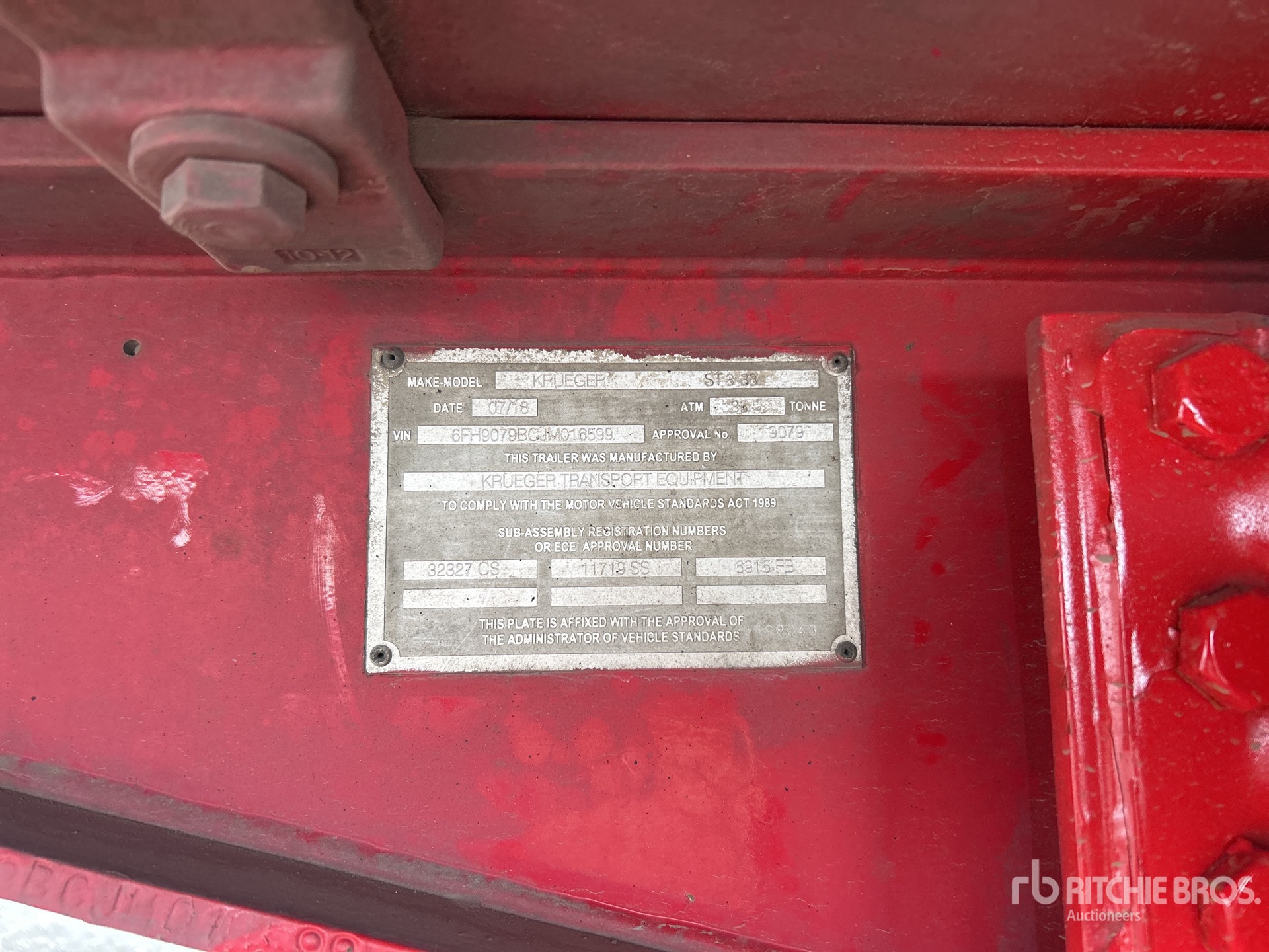 General Appearance with Numero seriale/numero d’identificazione del veicolo (VIN)