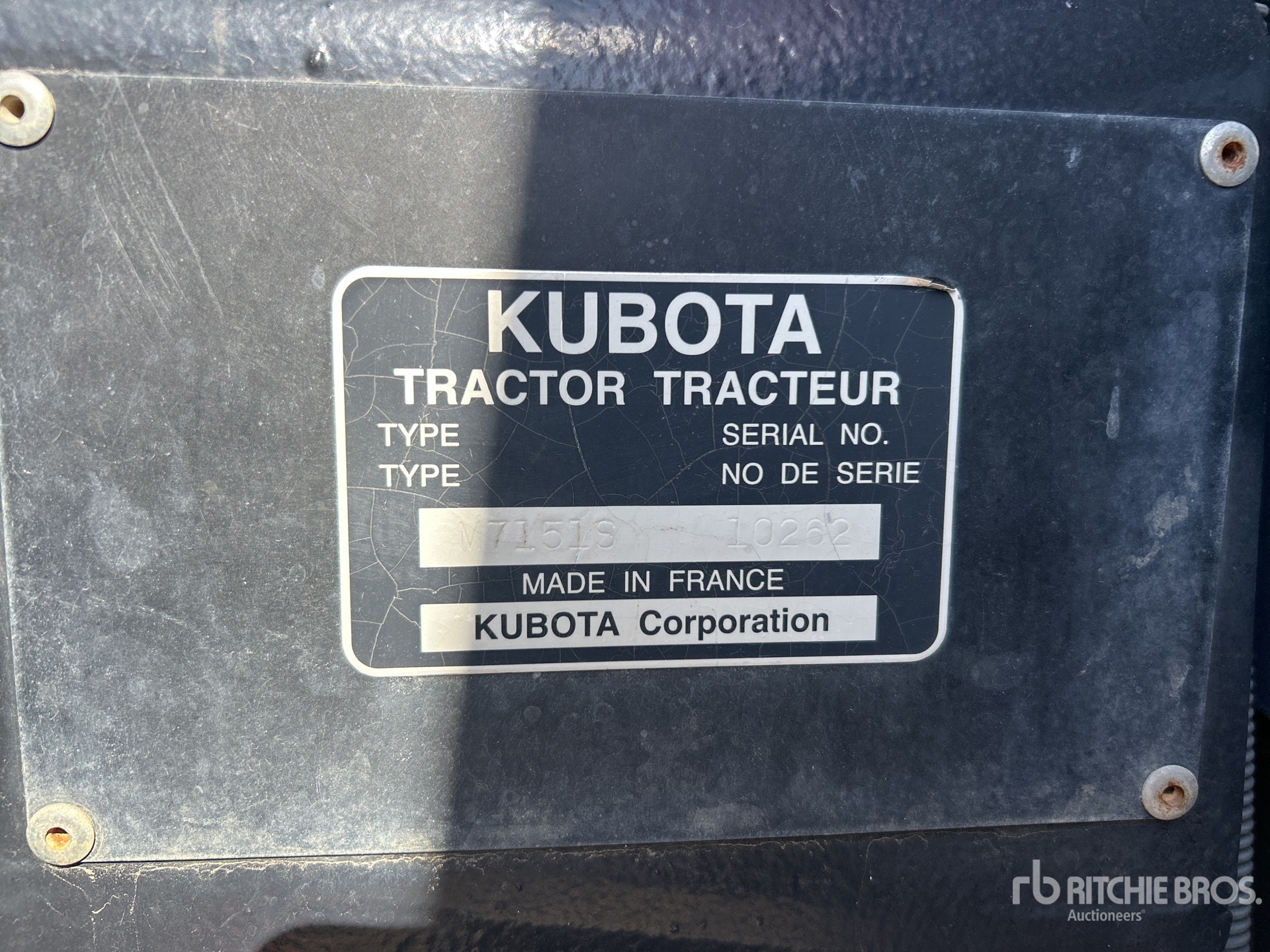 General Appearance with Numero seriale/numero d’identificazione del veicolo (VIN)