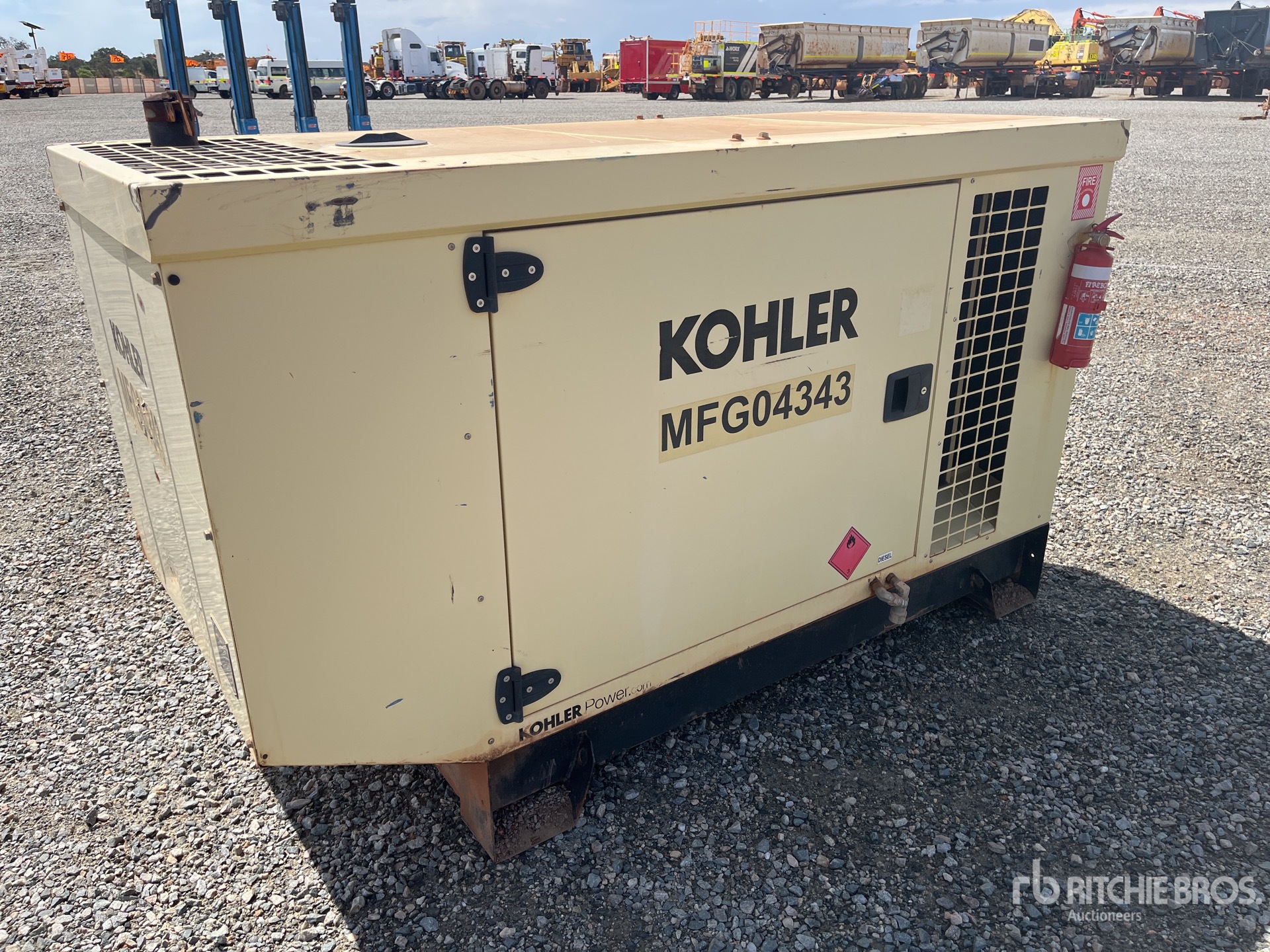 General Appearance with Picture, Left Rear Corner