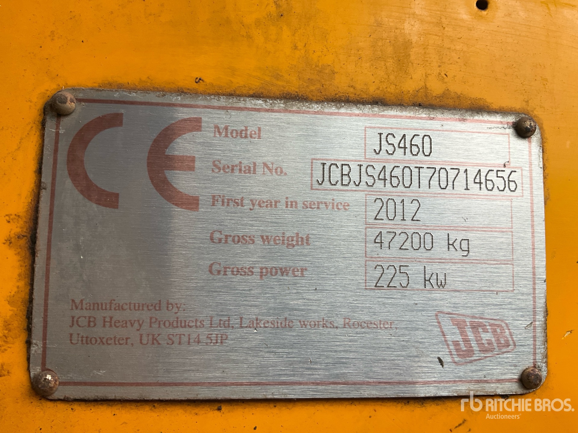 General Appearance with Numer seryjny/numer identyfikacyjny pojazdu