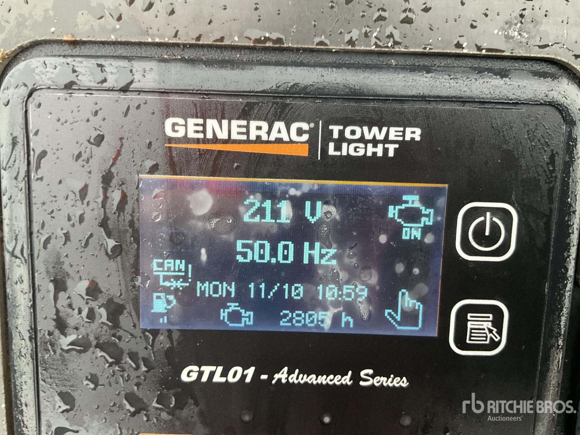 General Appearance with Horímetro / Odómetro