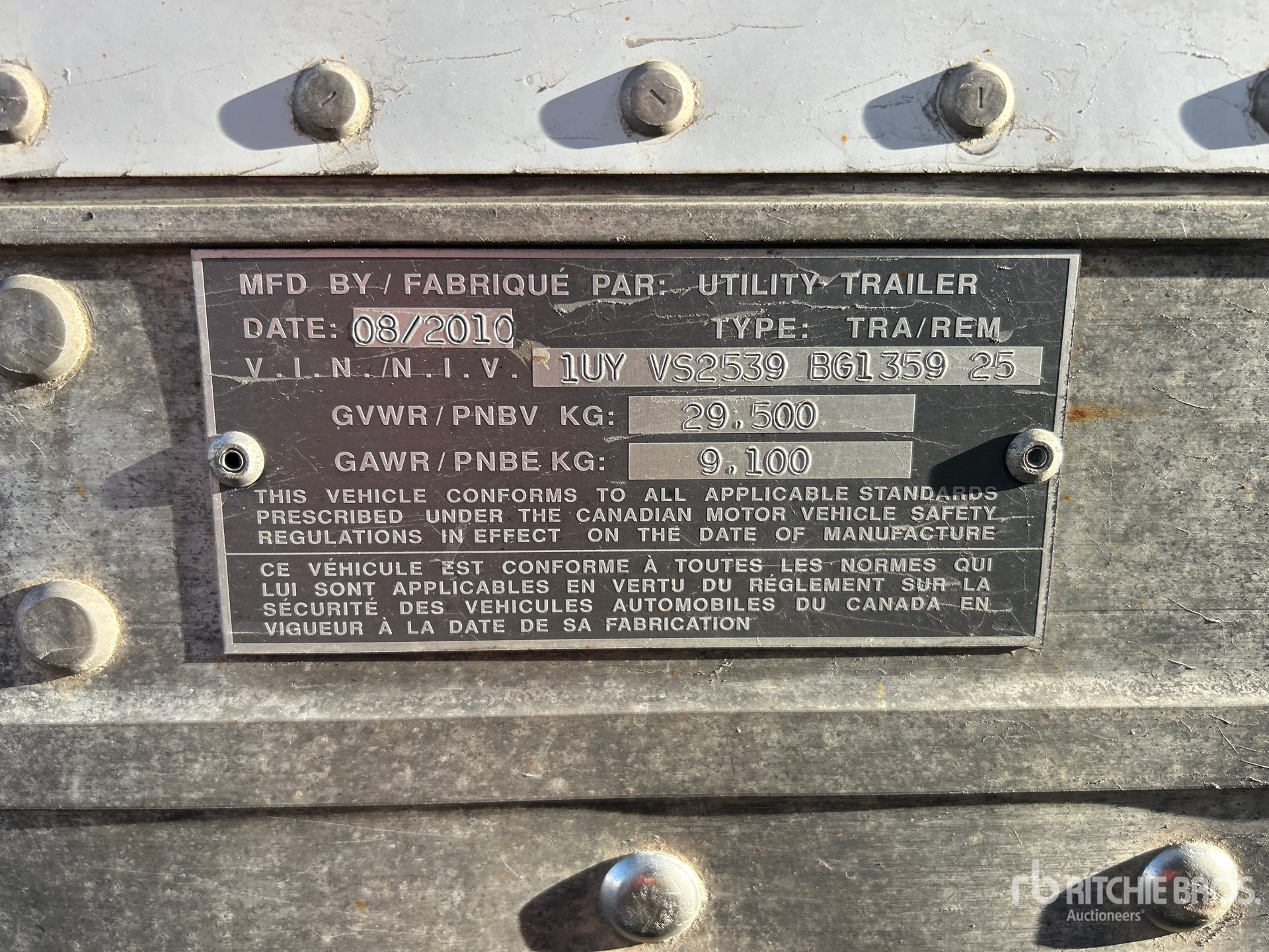 General Appearance with Seriennummer / FIN