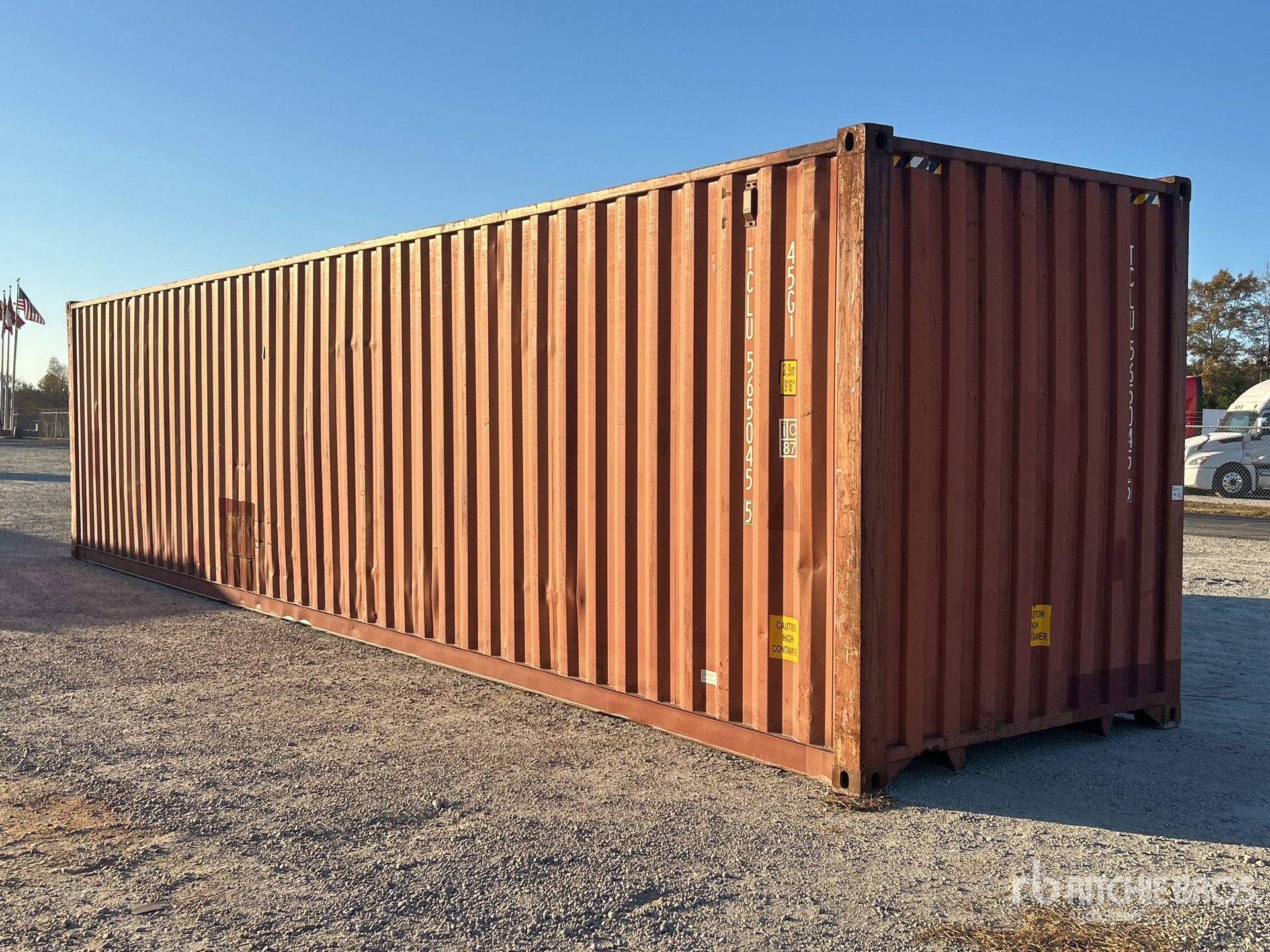 General Appearance with Picture, Left Rear Corner