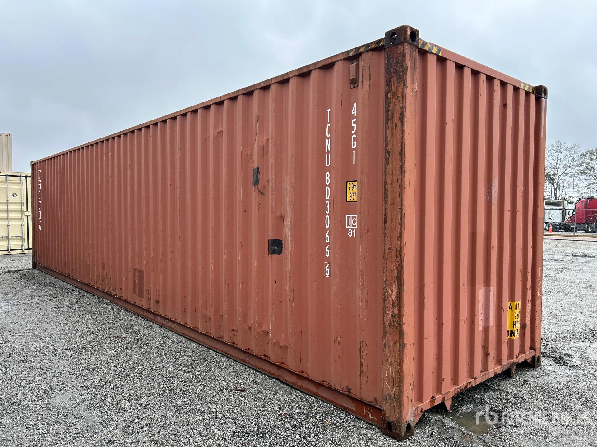 General Appearance with Picture, Left Rear Corner