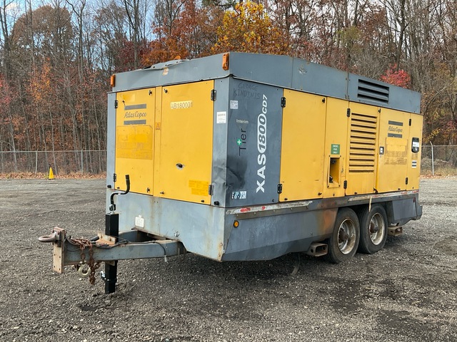 2014 Atlas Copco XAS 1800 CD IT4 Air Compressor 2014 Atlas Copco XAS 1800 CD IT4 Air Compressor
