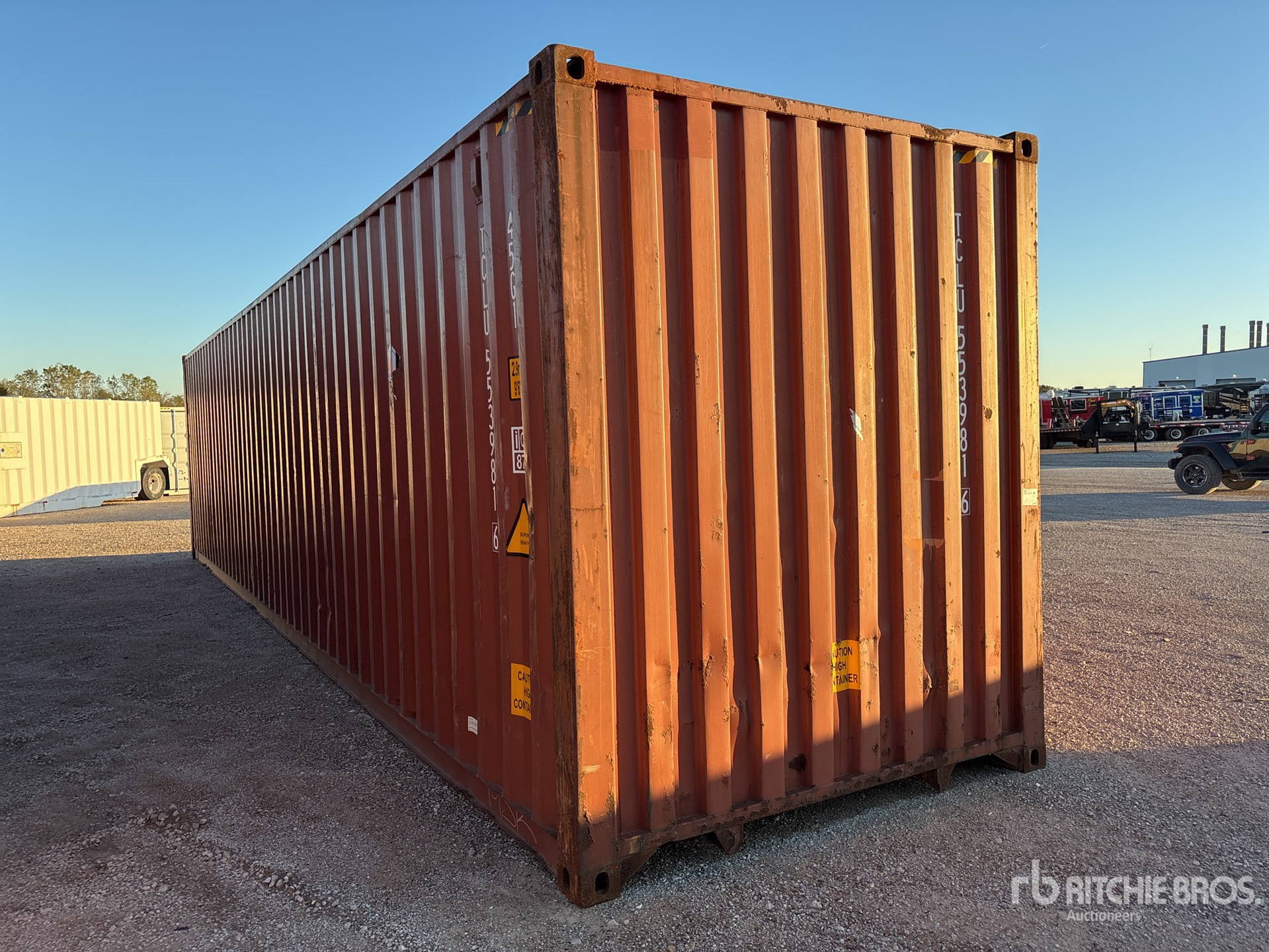 General Appearance with Picture, Left Rear Corner