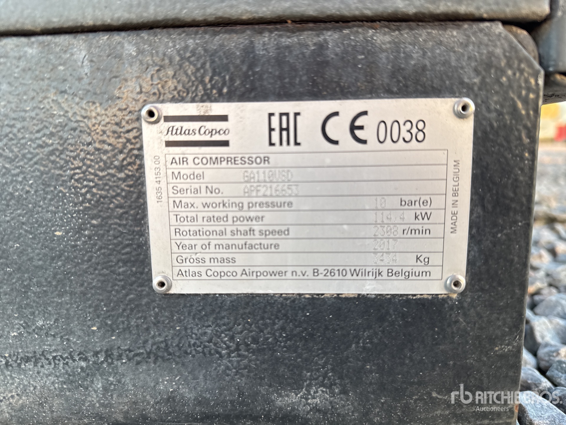 General Appearance with Numer seryjny/numer identyfikacyjny pojazdu