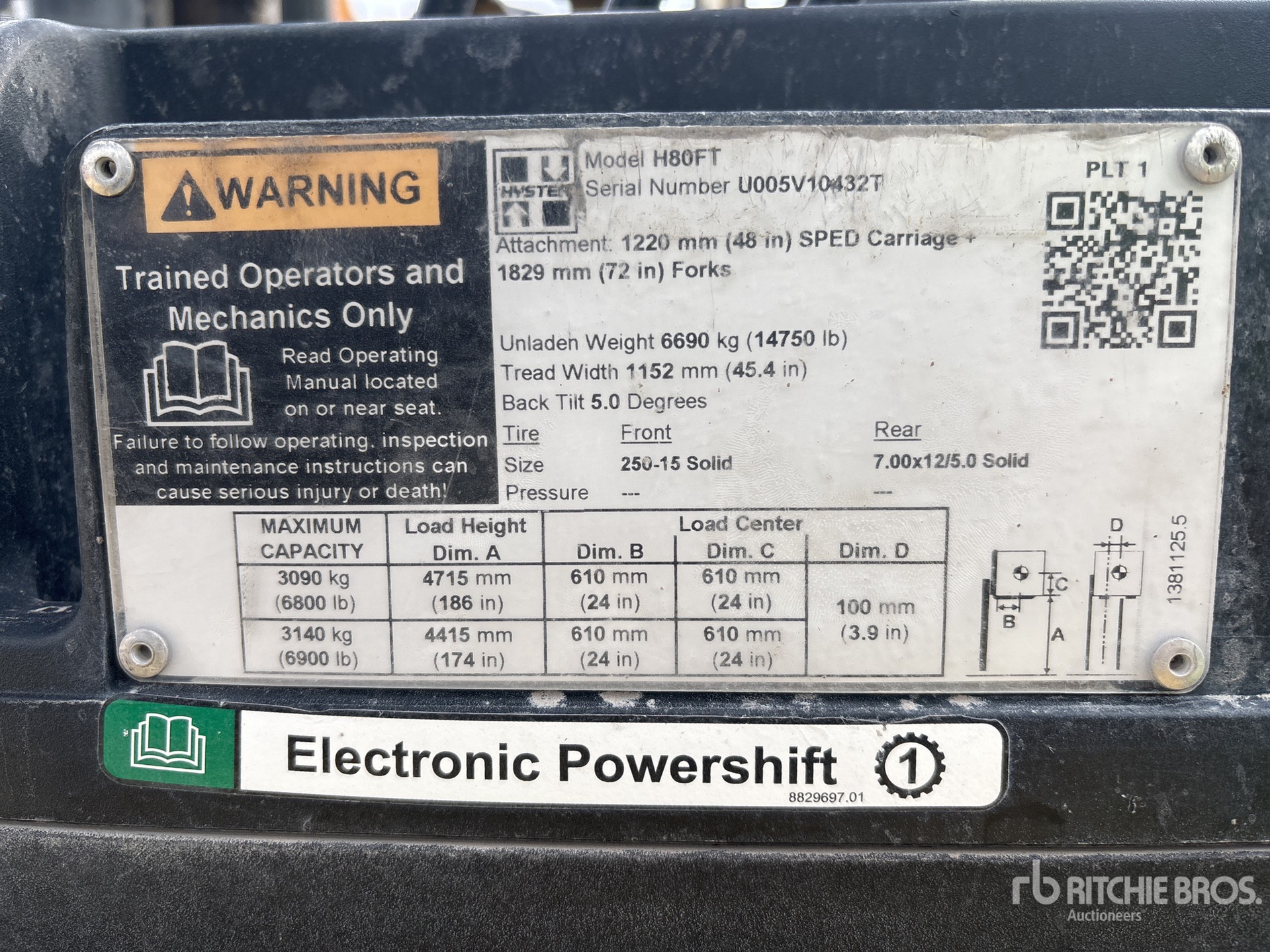 General Appearance with Seriennummer / FIN