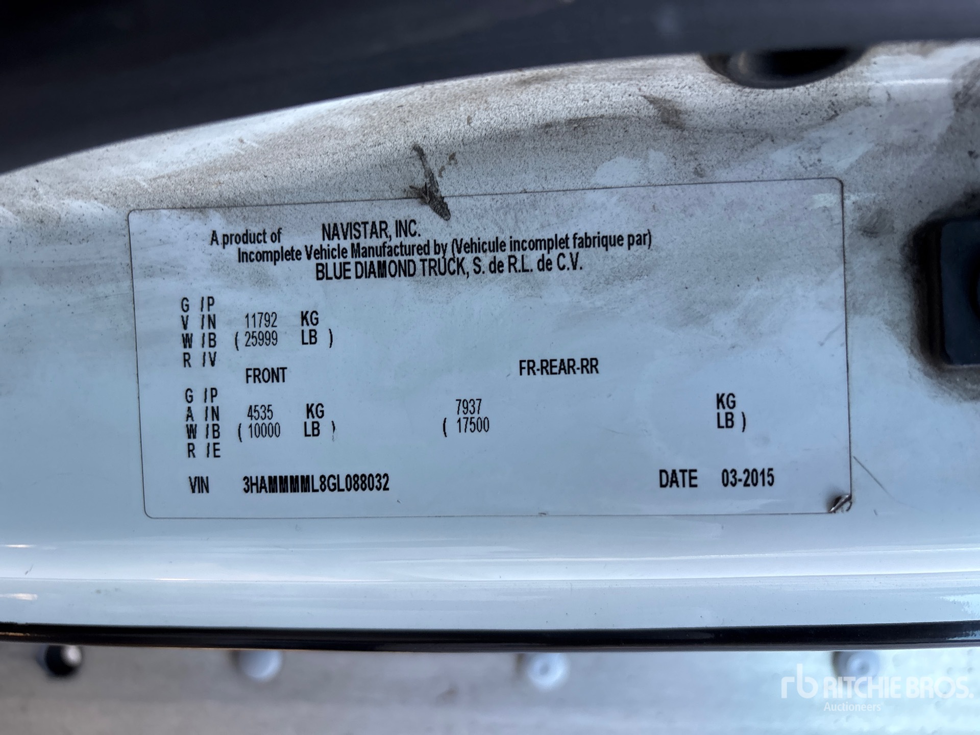 General Appearance with Seriennummer / FIN