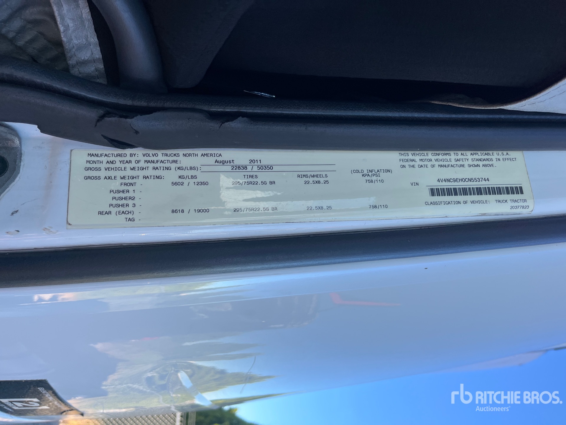 General Appearance with Seriennummer / FIN