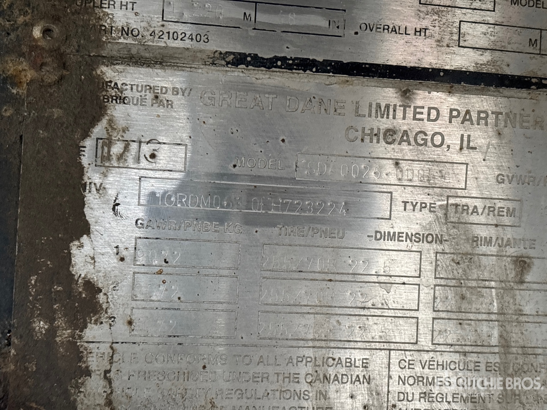 General Appearance with Seriennummer / FIN