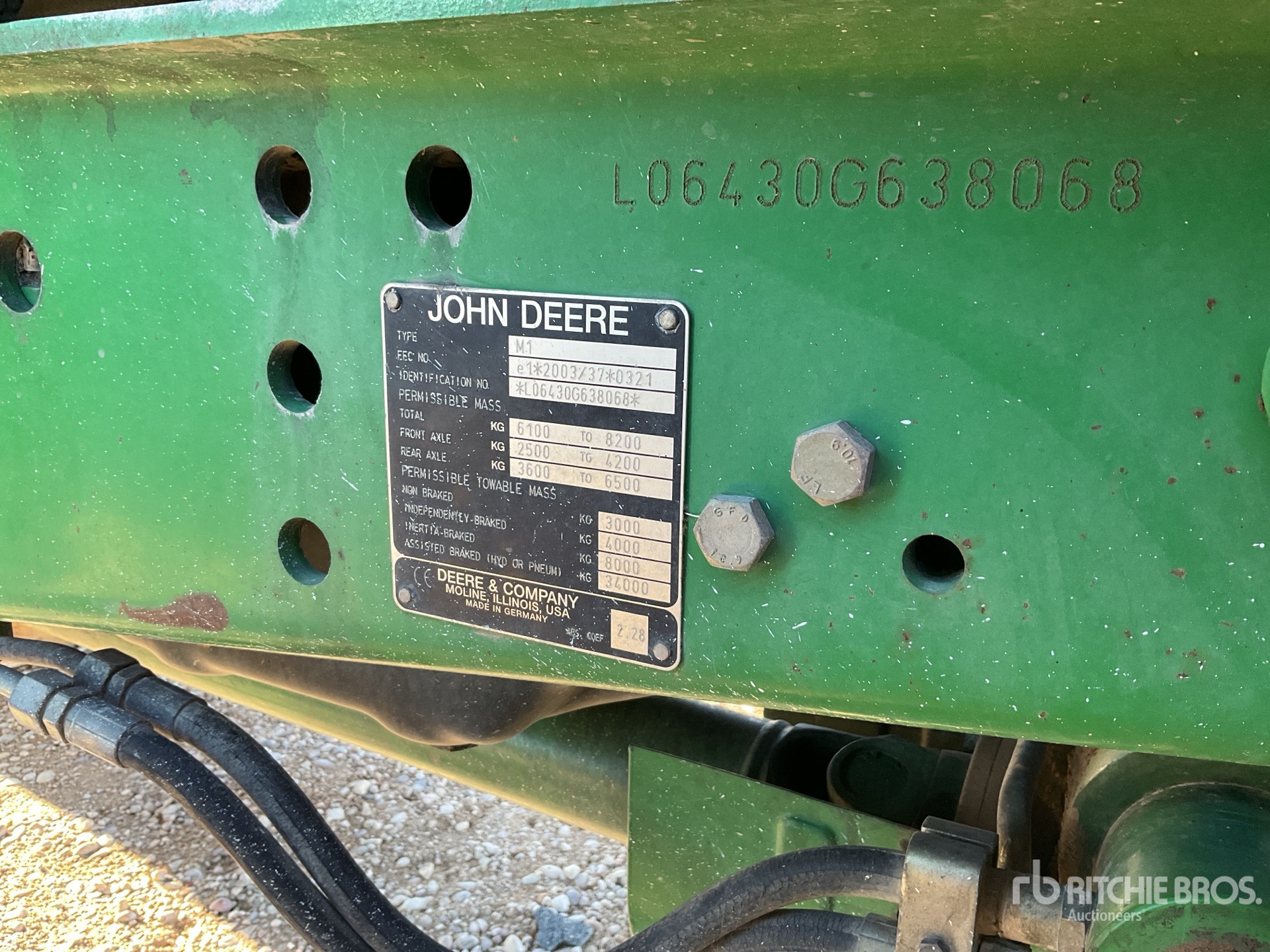 General Appearance with Seriennummer / FIN