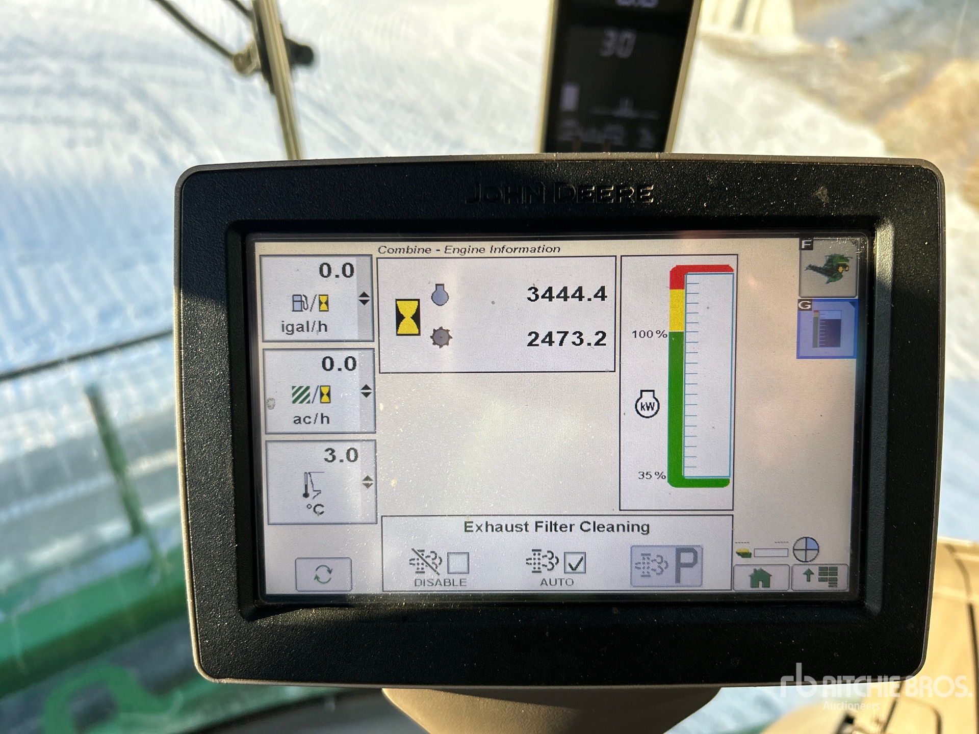 General Appearance with Hour Meter / Odometer
