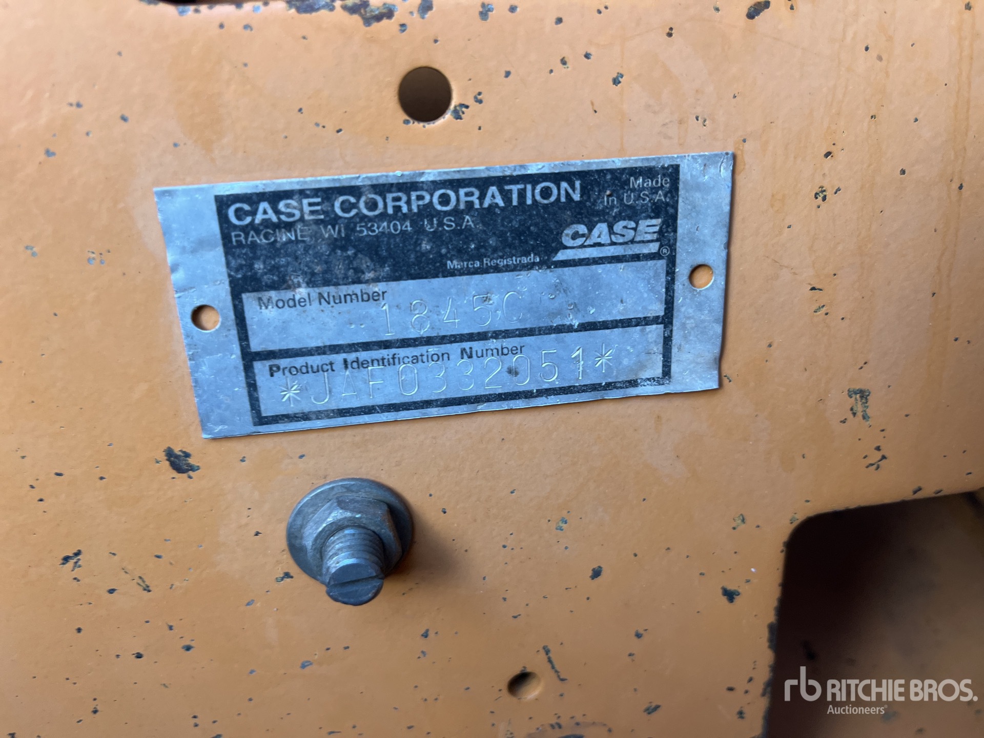 General Appearance with N.º de serie/VIN