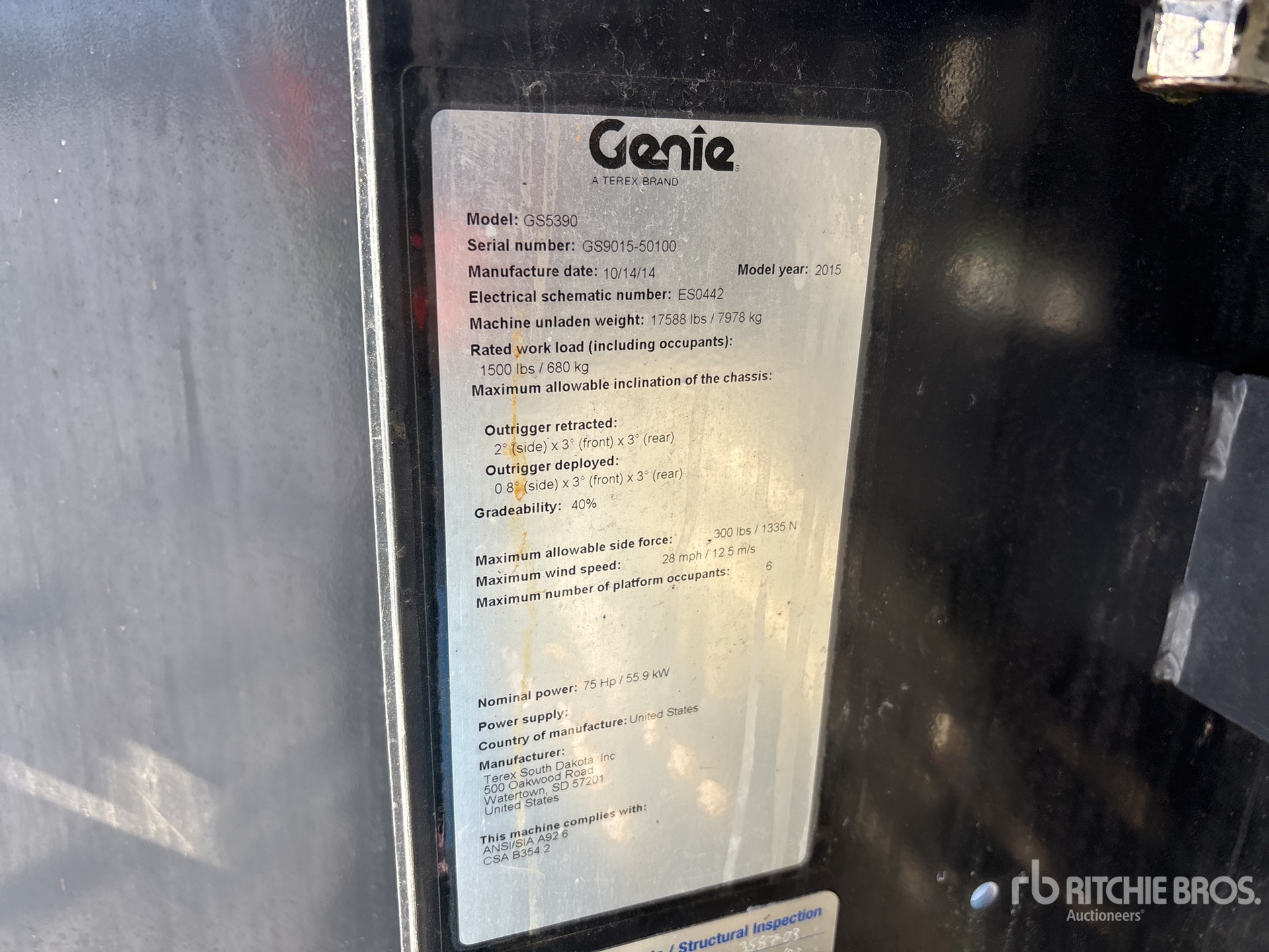 General Appearance with Seriennummer / FIN