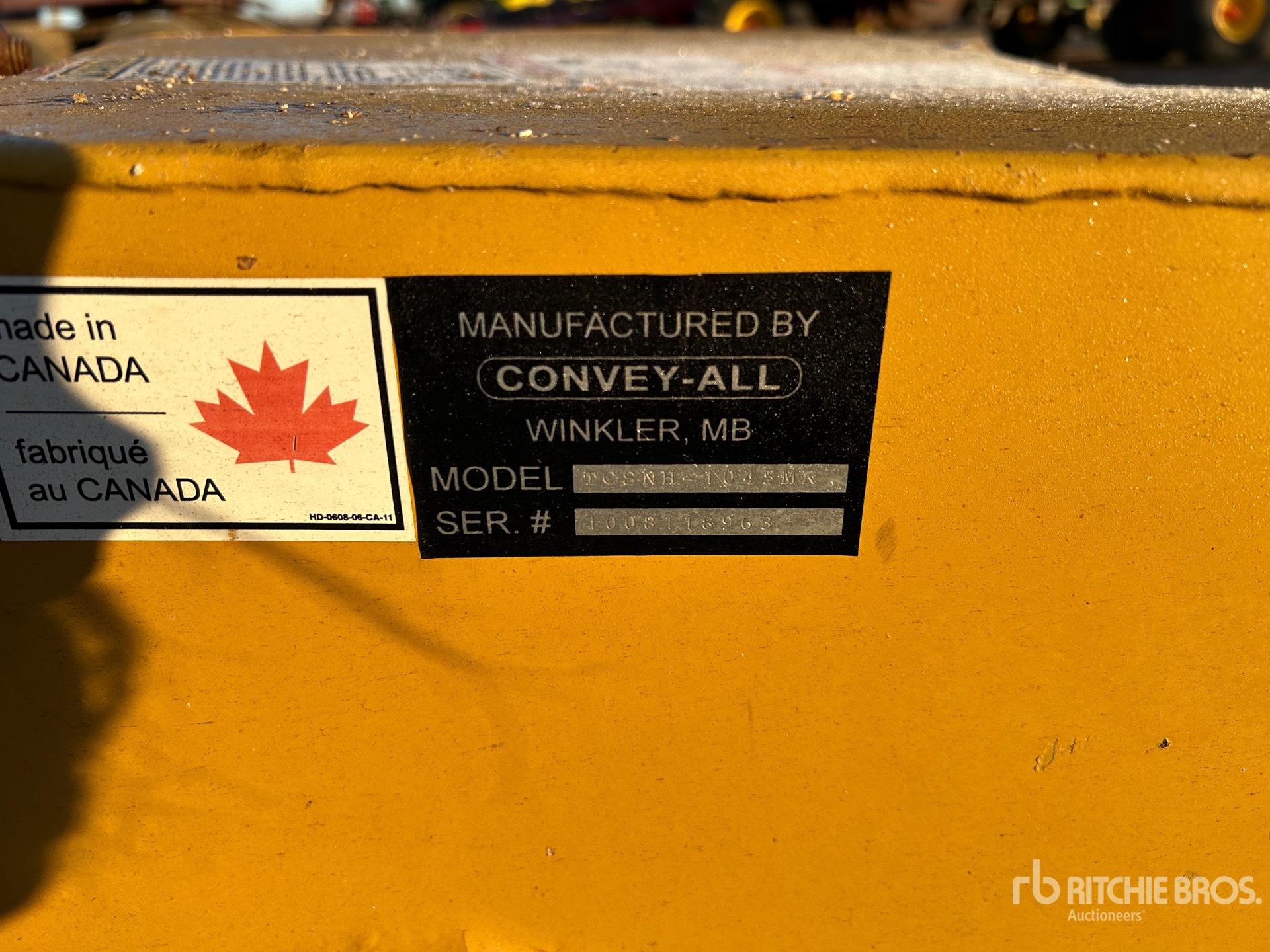 General Appearance with N.º de serie/VIN