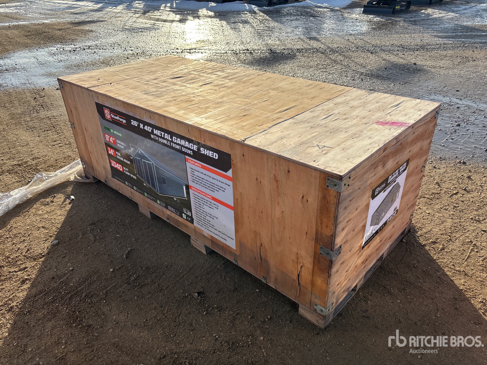 General Appearance with Picture, Left Front Corner