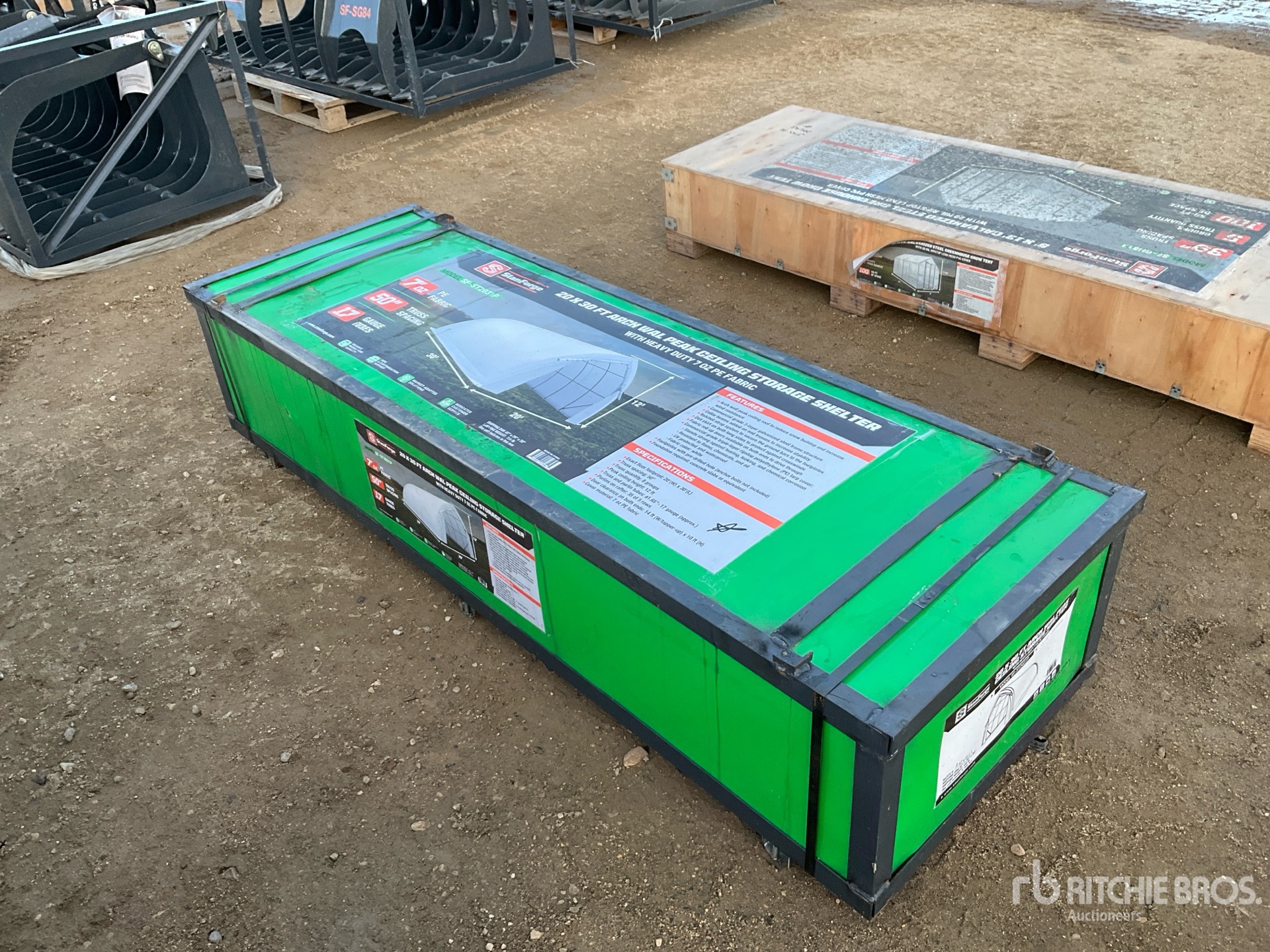 General Appearance with Picture, Left Front Corner