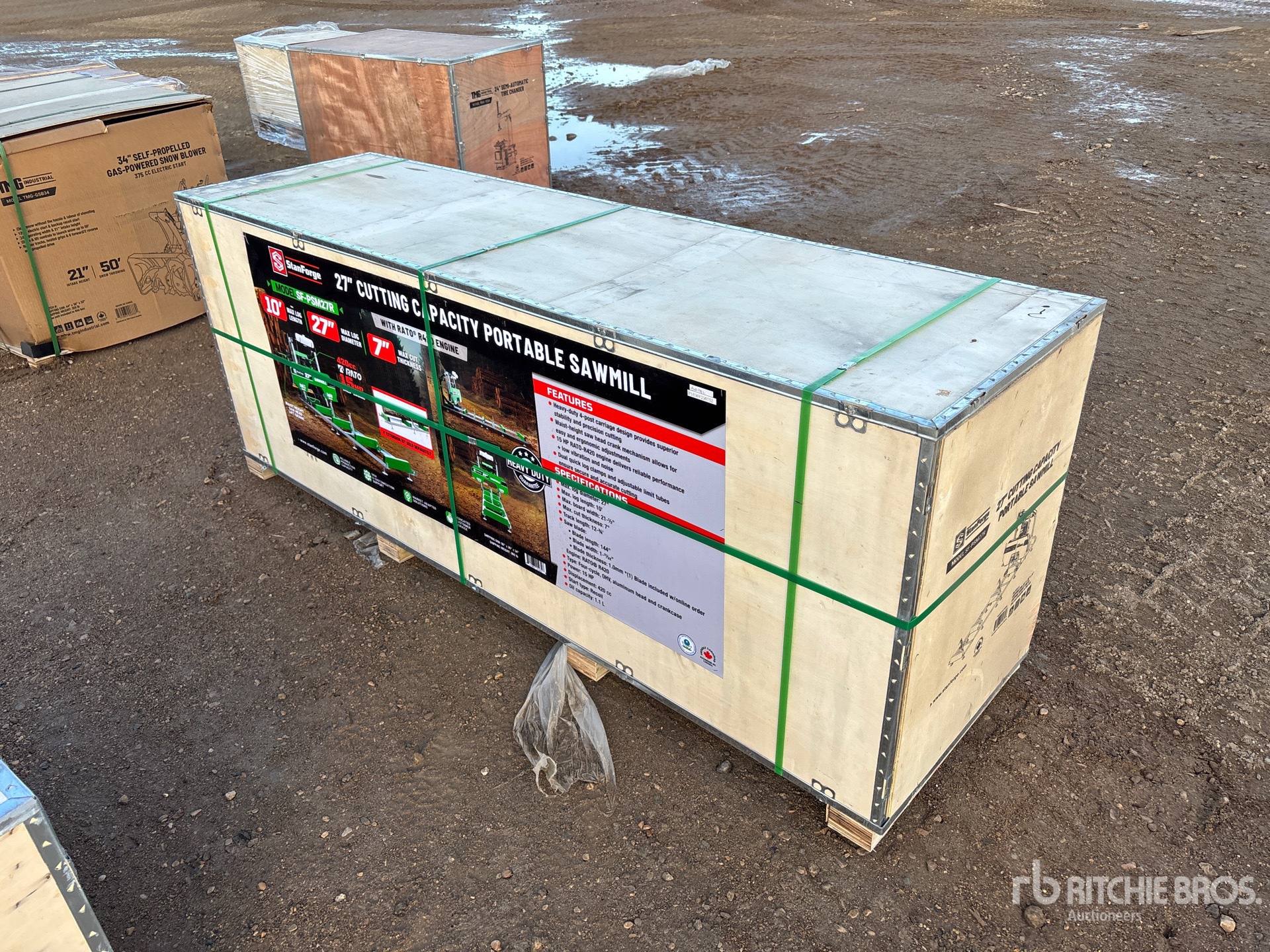 General Appearance with Picture, Left Front Corner