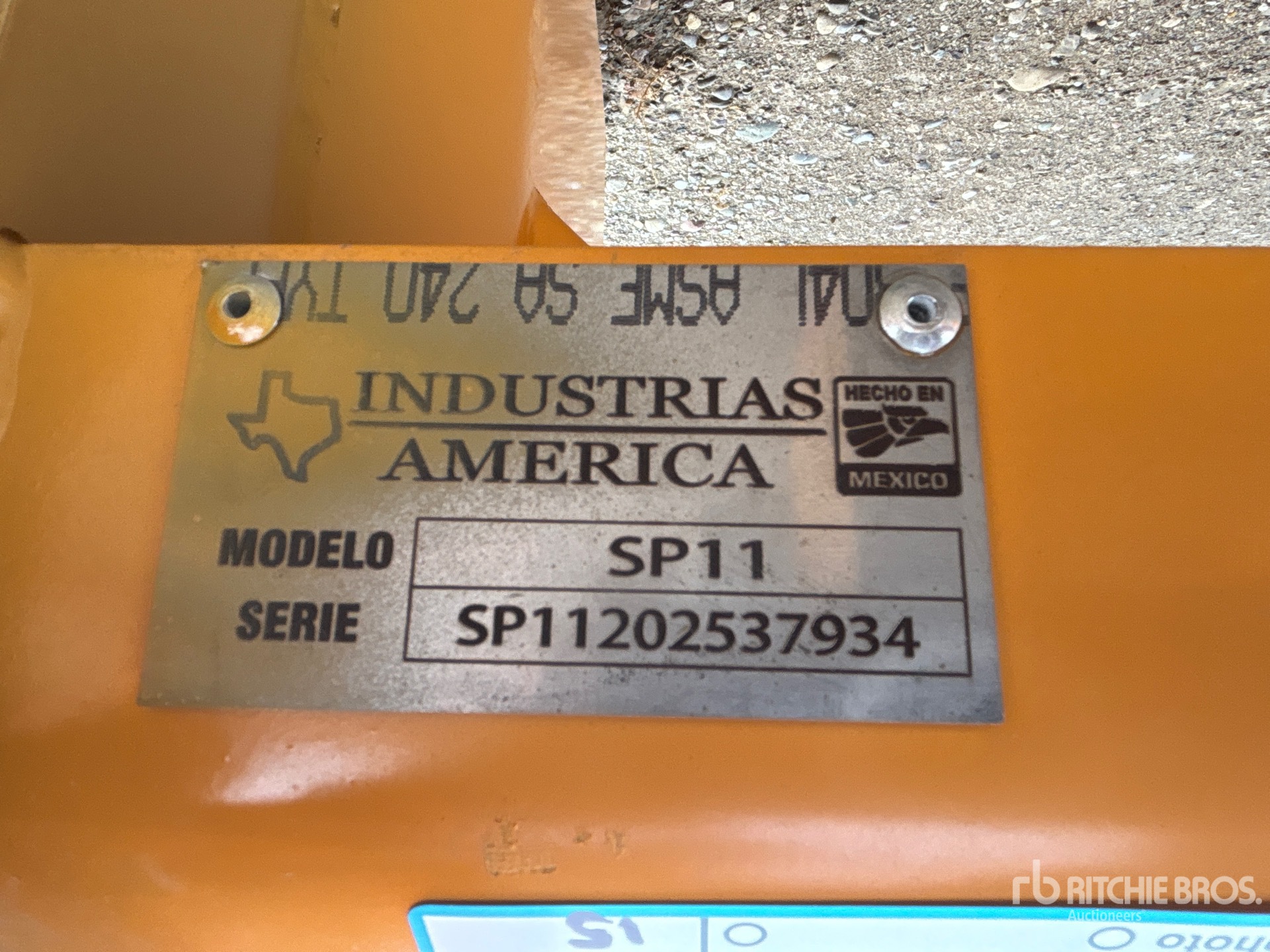 General Appearance with N.º de serie/VIN