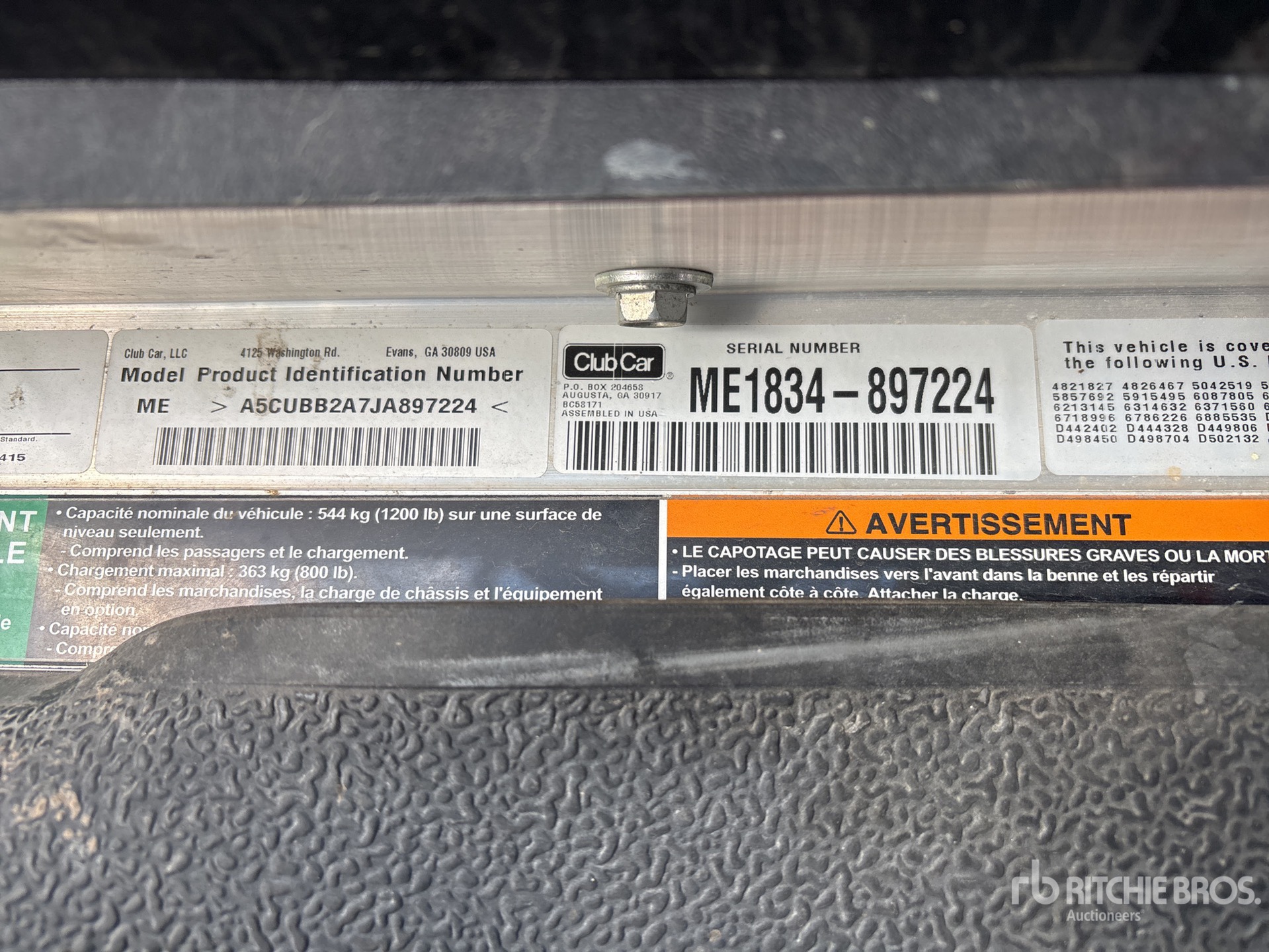 General Appearance with Seriennummer / FIN