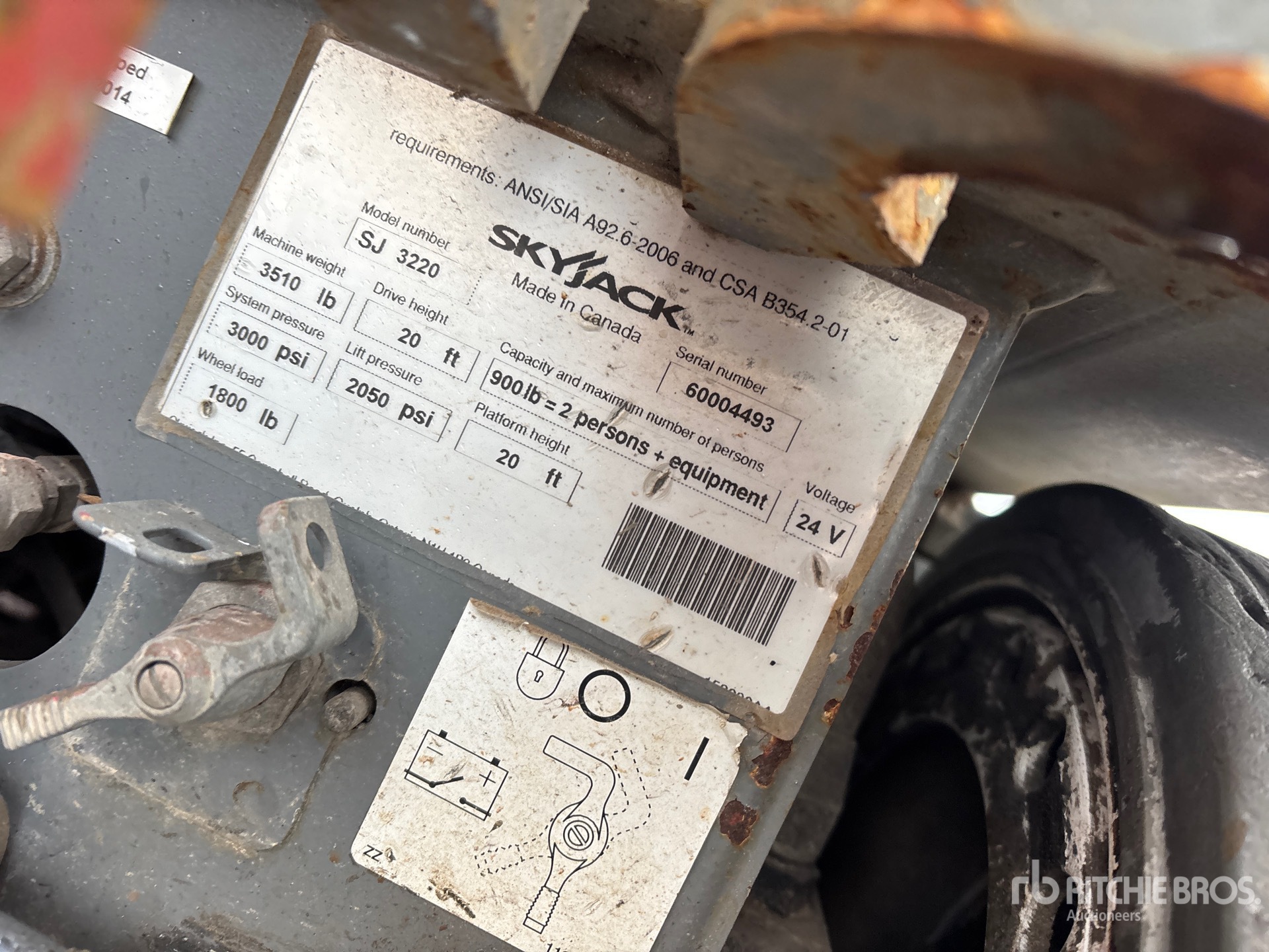 General Appearance with Numer seryjny/numer identyfikacyjny pojazdu