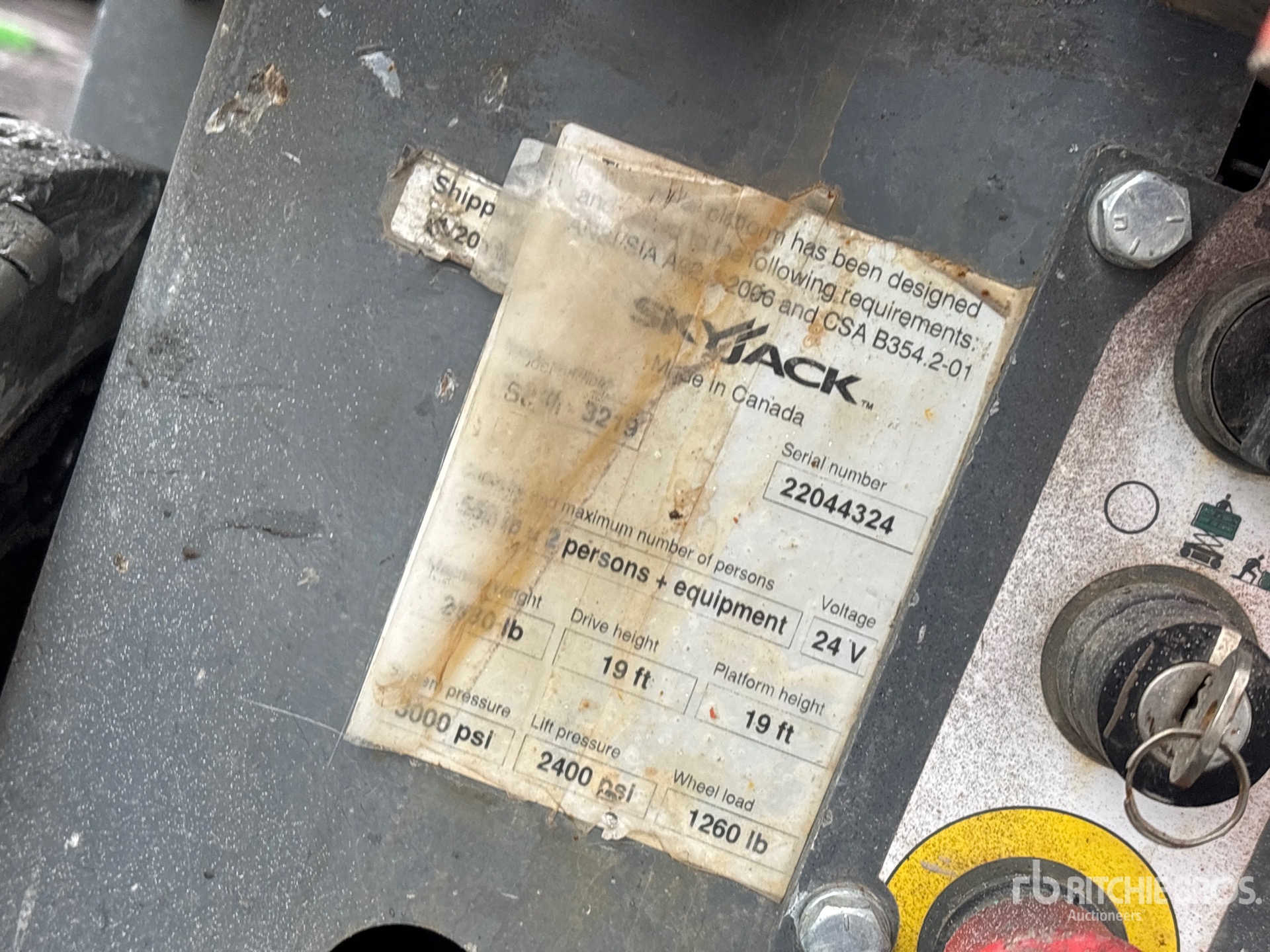 General Appearance with Numer seryjny/numer identyfikacyjny pojazdu