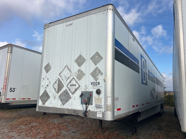 2012 Wabash 53 ft T/A Van Trailer 2012 Wabash 53 ft T/A Van Trailer