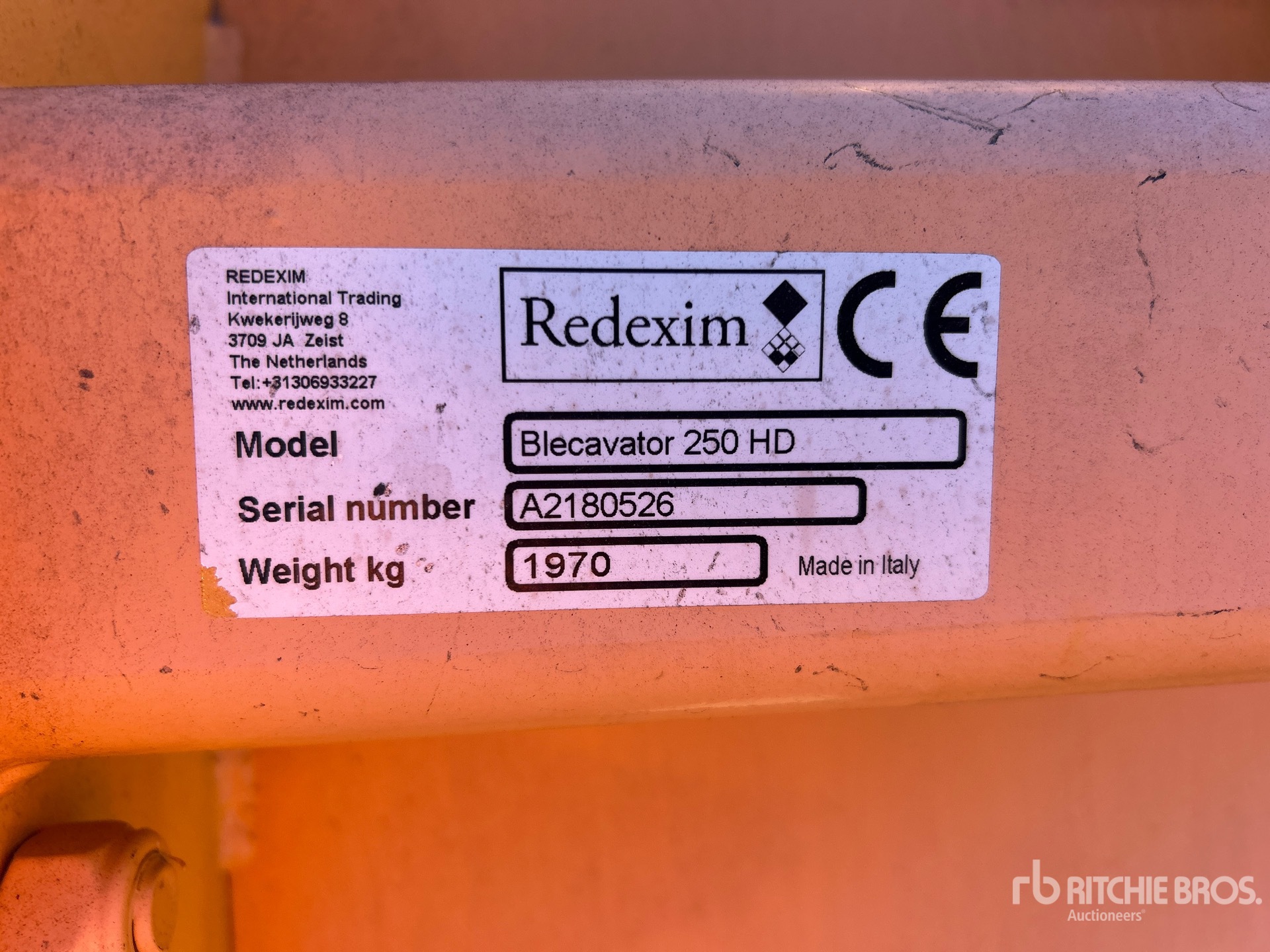 General Appearance with Seriennummer / FIN