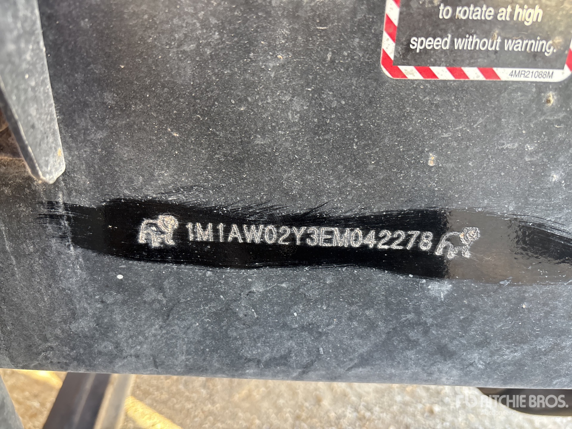 General Appearance with Second Serial Number/VIN Photo