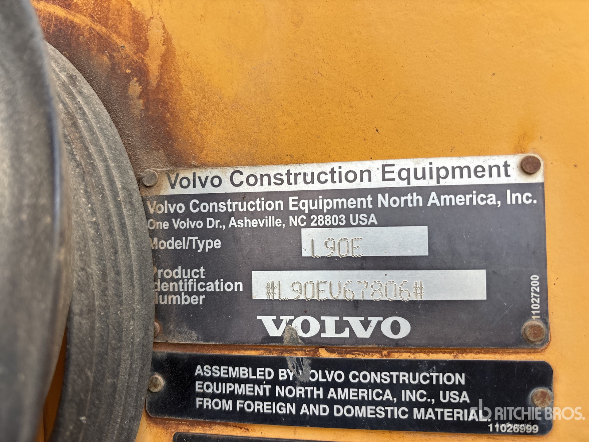 General Appearance with Numer seryjny/numer identyfikacyjny pojazdu