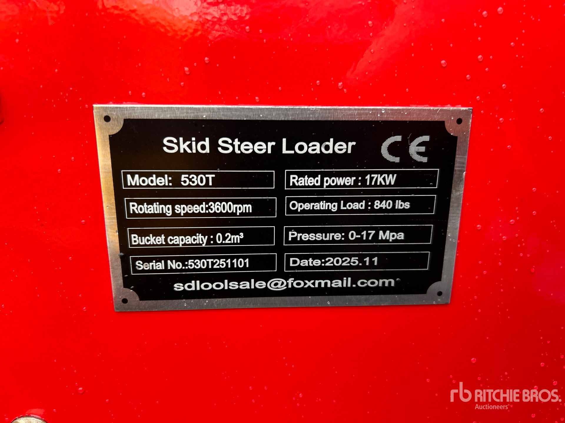 General Appearance with Seriennummer / FIN