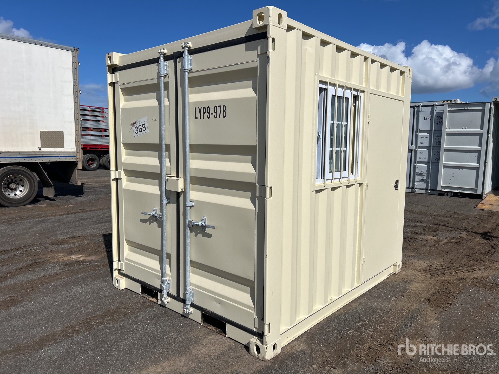 General Appearance with Picture, Left Front Corner