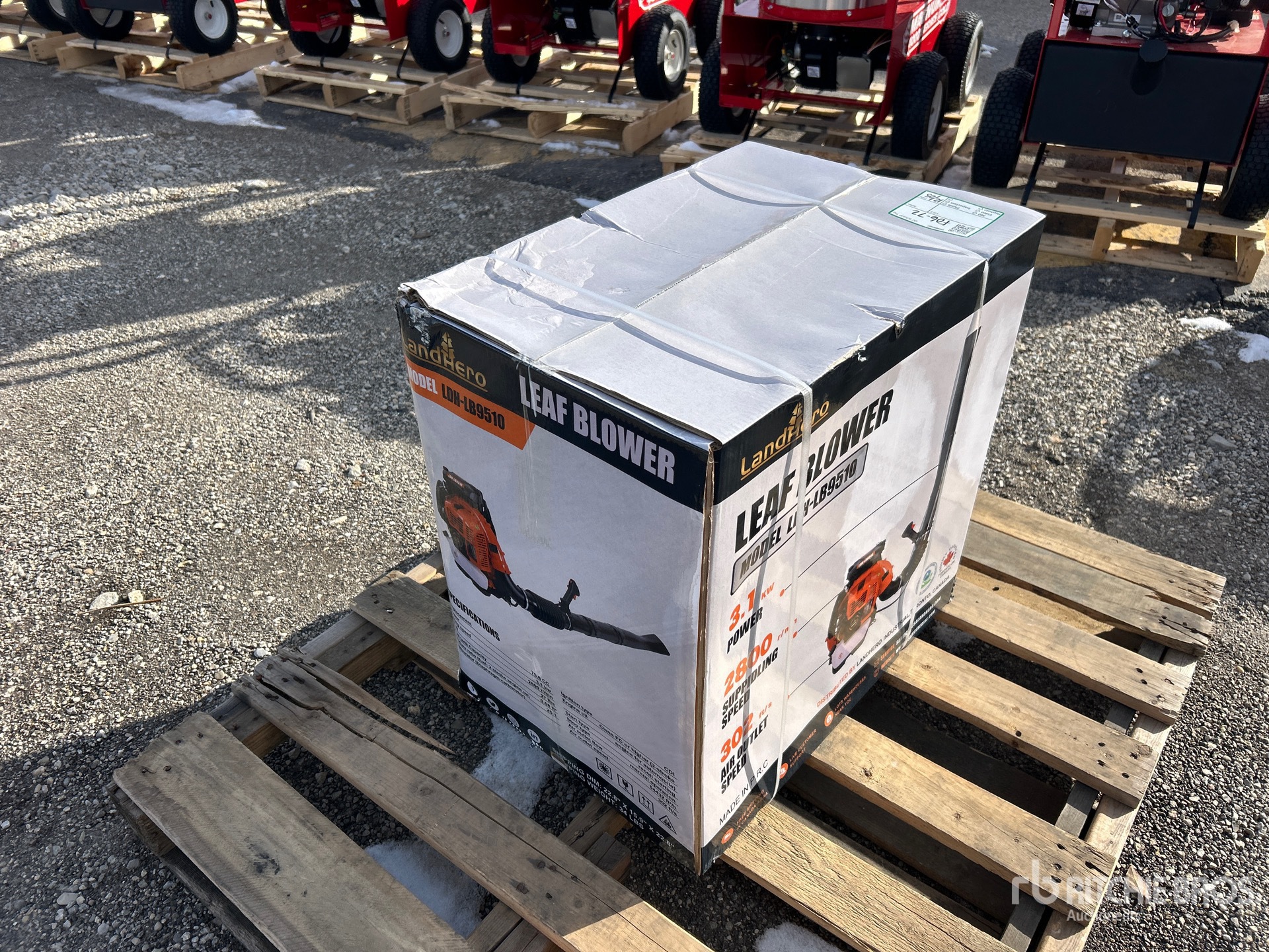 General Appearance with Picture, Left Front Corner